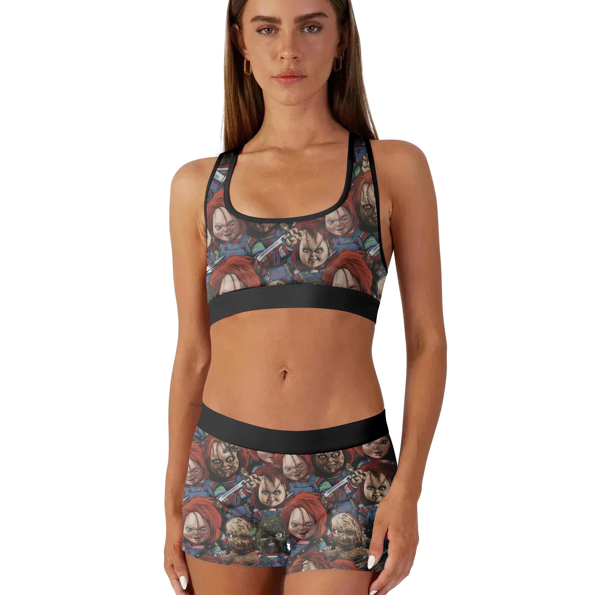 Chucky Child's Play Women's Workout Set