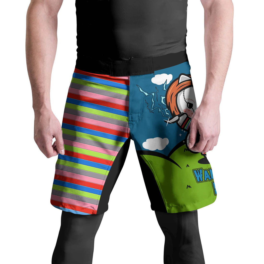 Chucky Kitty Fight Shorts