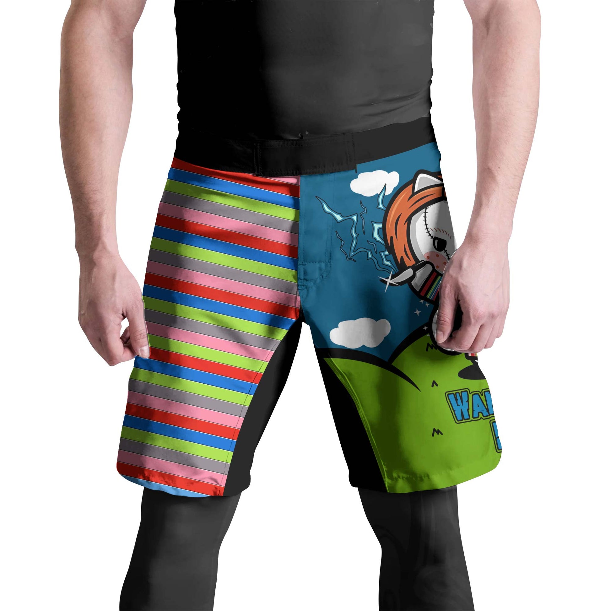 Chucky Kitty Fight Shorts