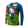 Chucky Kitty Kids Rash Guard