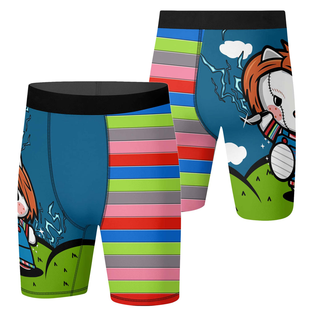 Chucky Kitty Men's Compression Leggings