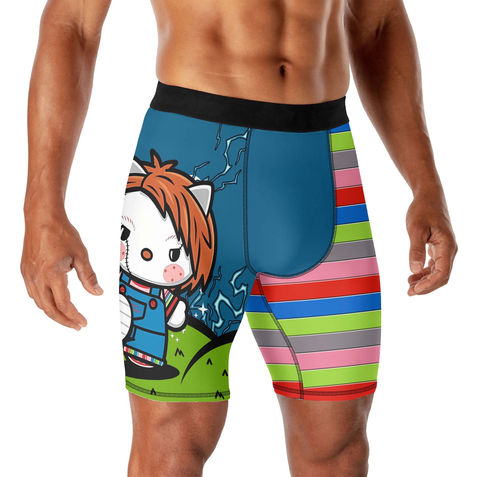 Chucky Kitty Men's Compression Leggings
