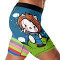 Chucky Kitty Men's Compression Leggings