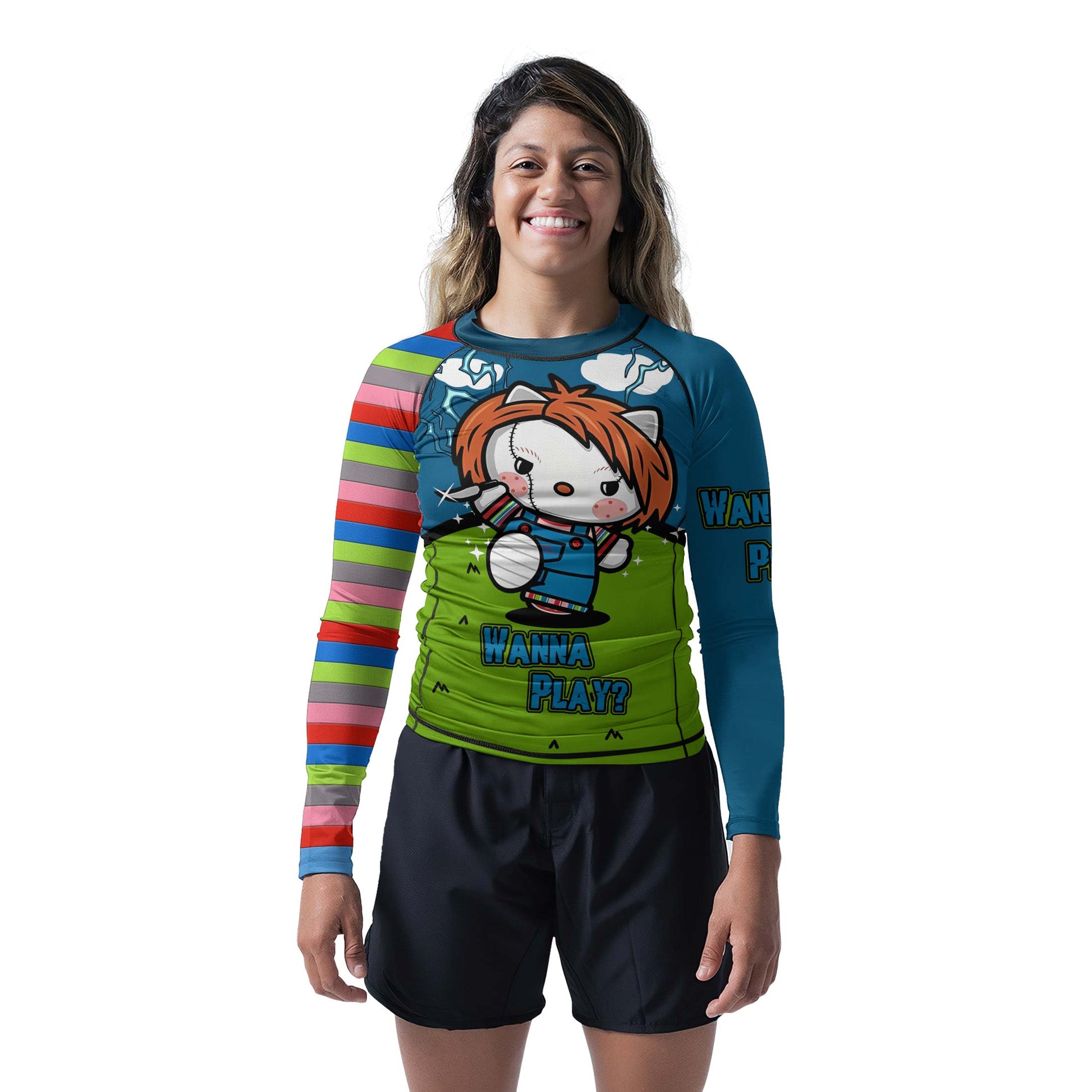 Chucky Kitty Rash Guard
