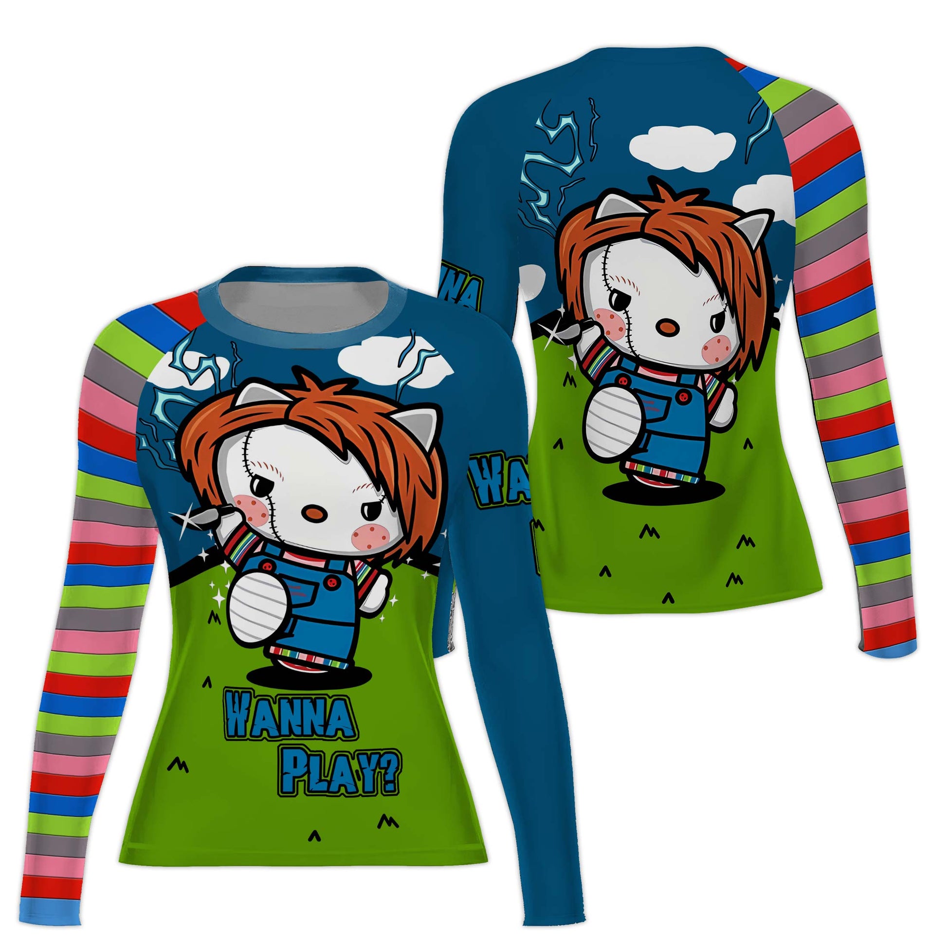 Chucky Kitty Rash Guard