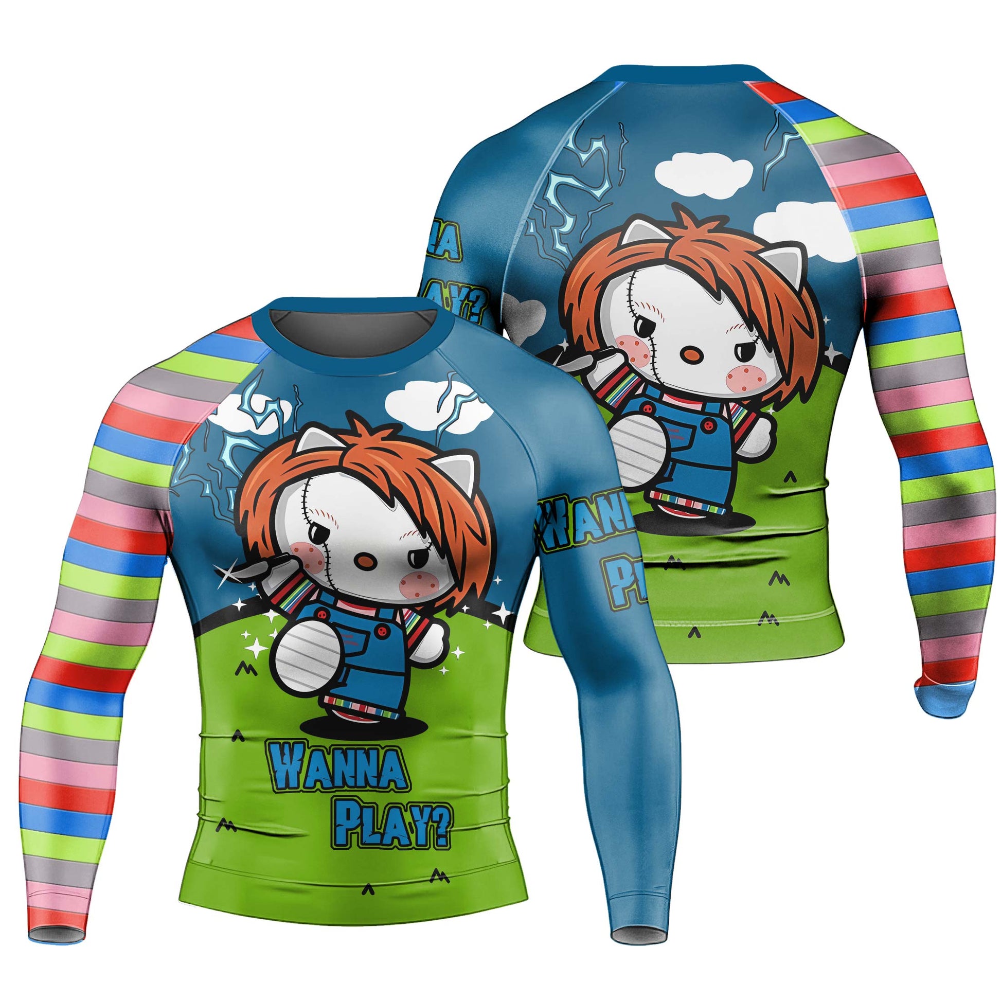 Chucky Kitty Rash Guard