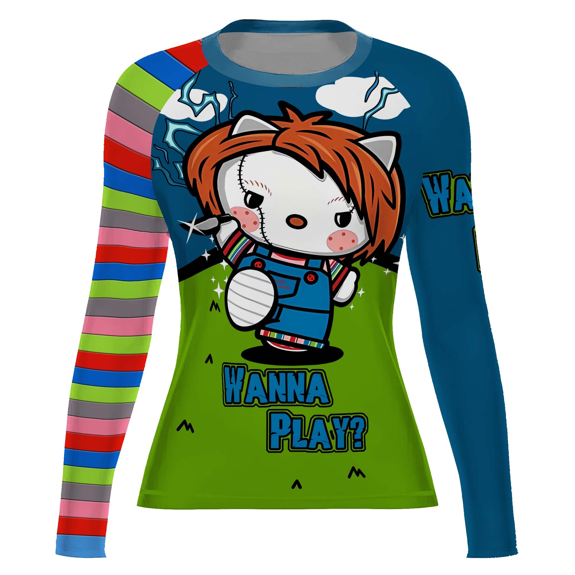 Chucky Kitty Rash Guard