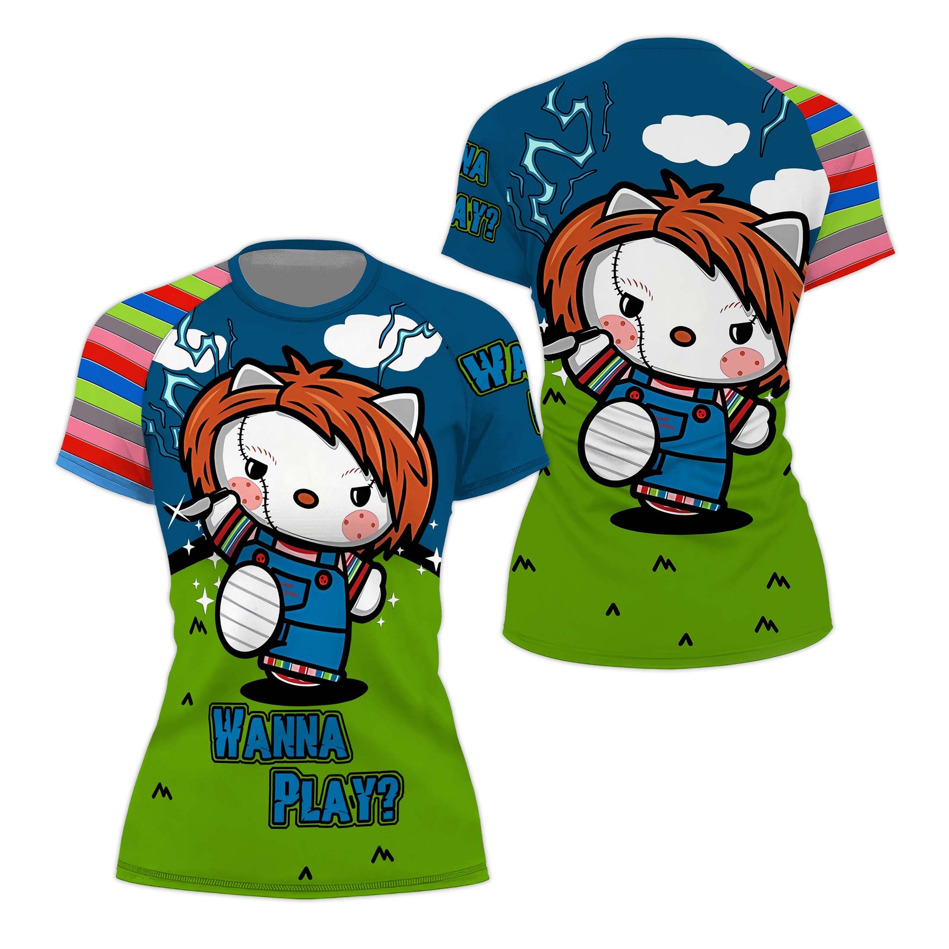 Chucky Kitty Rash Guard