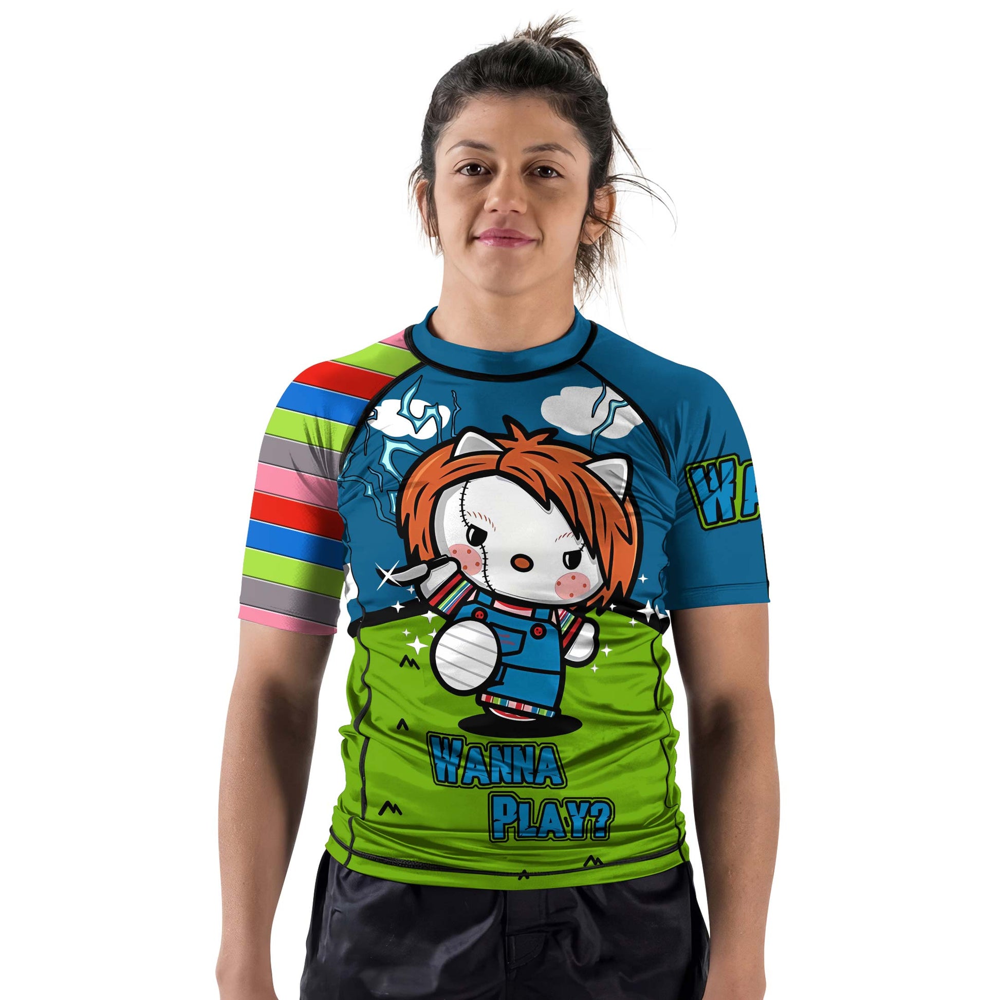 Chucky Kitty Rash Guard