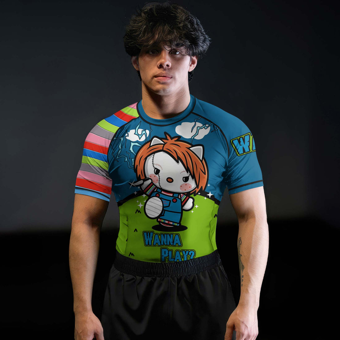 Chucky Kitty Rash Guard