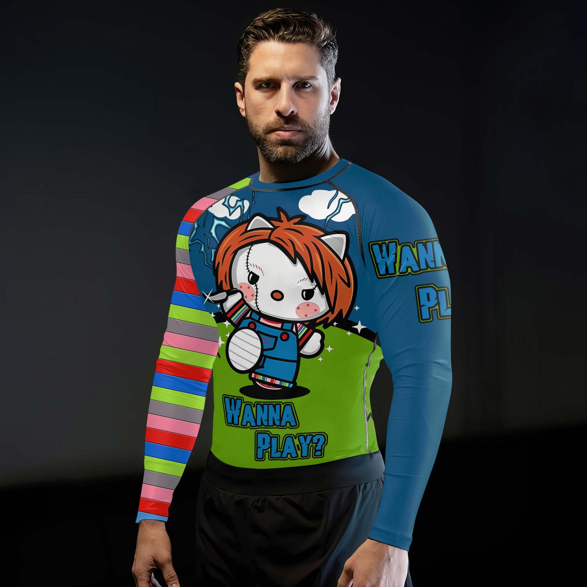 Chucky Kitty Rash Guard