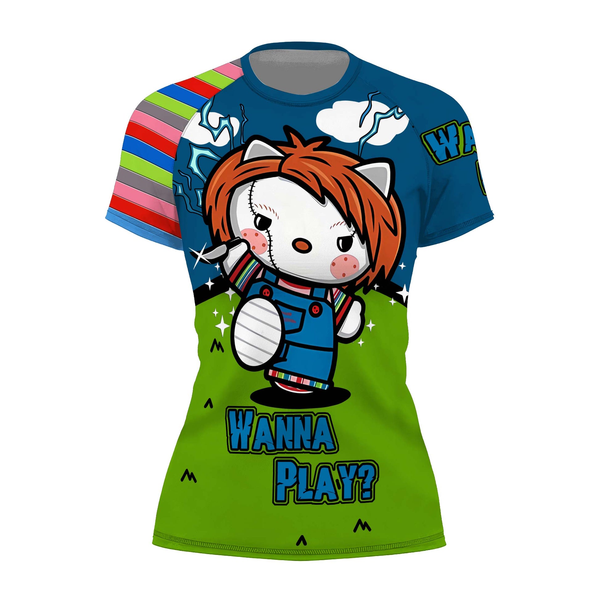 Chucky Kitty Rash Guard