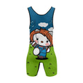 Chucky Kitty Wrestling Singlet