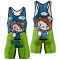 Chucky Kitty Wrestling Singlet