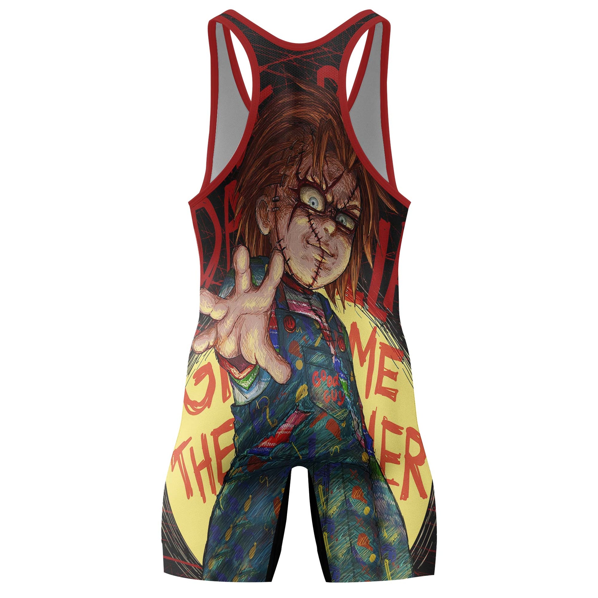 Chucky Return Wrestling Singlet