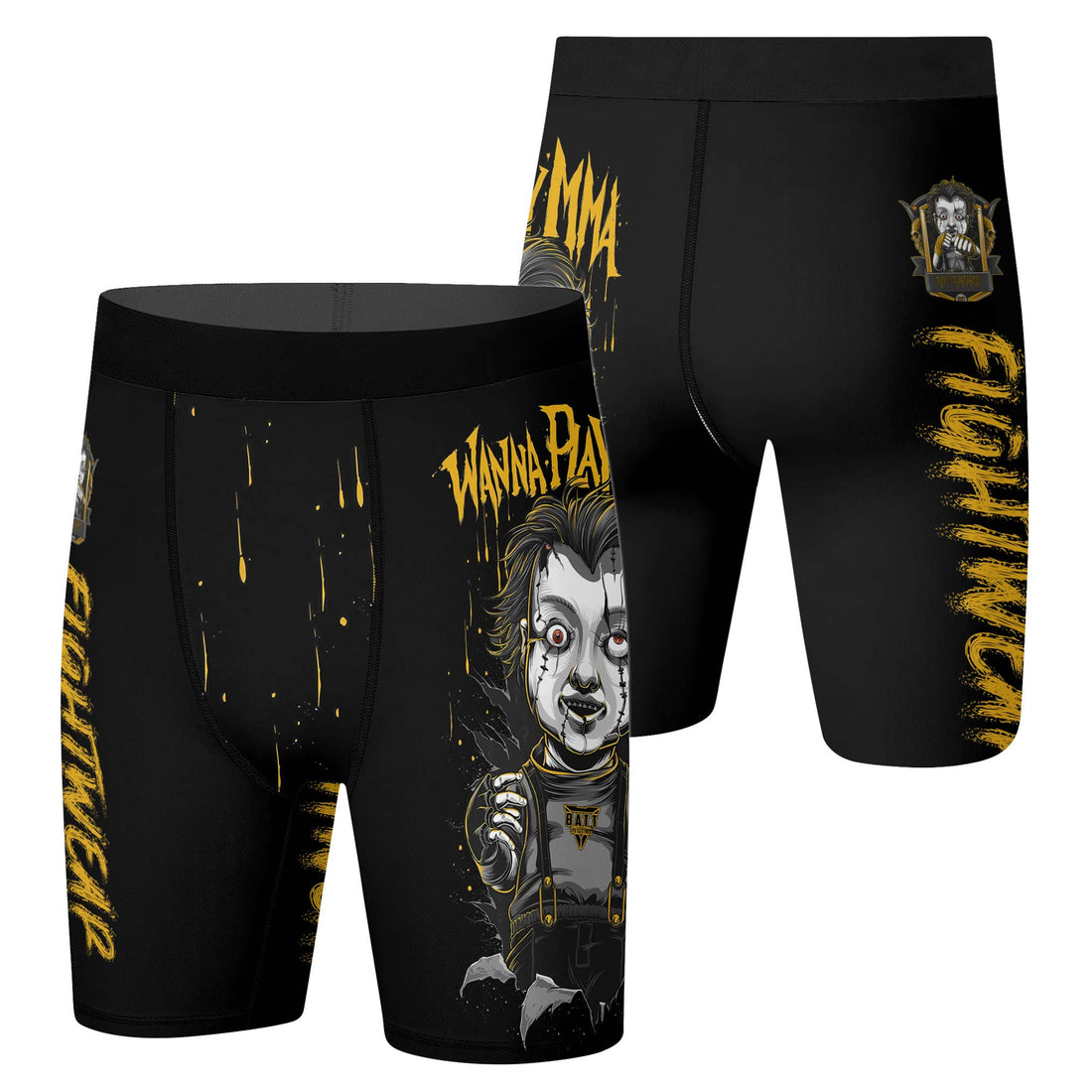 Chucky Wanna Play MMA Compression Shorts