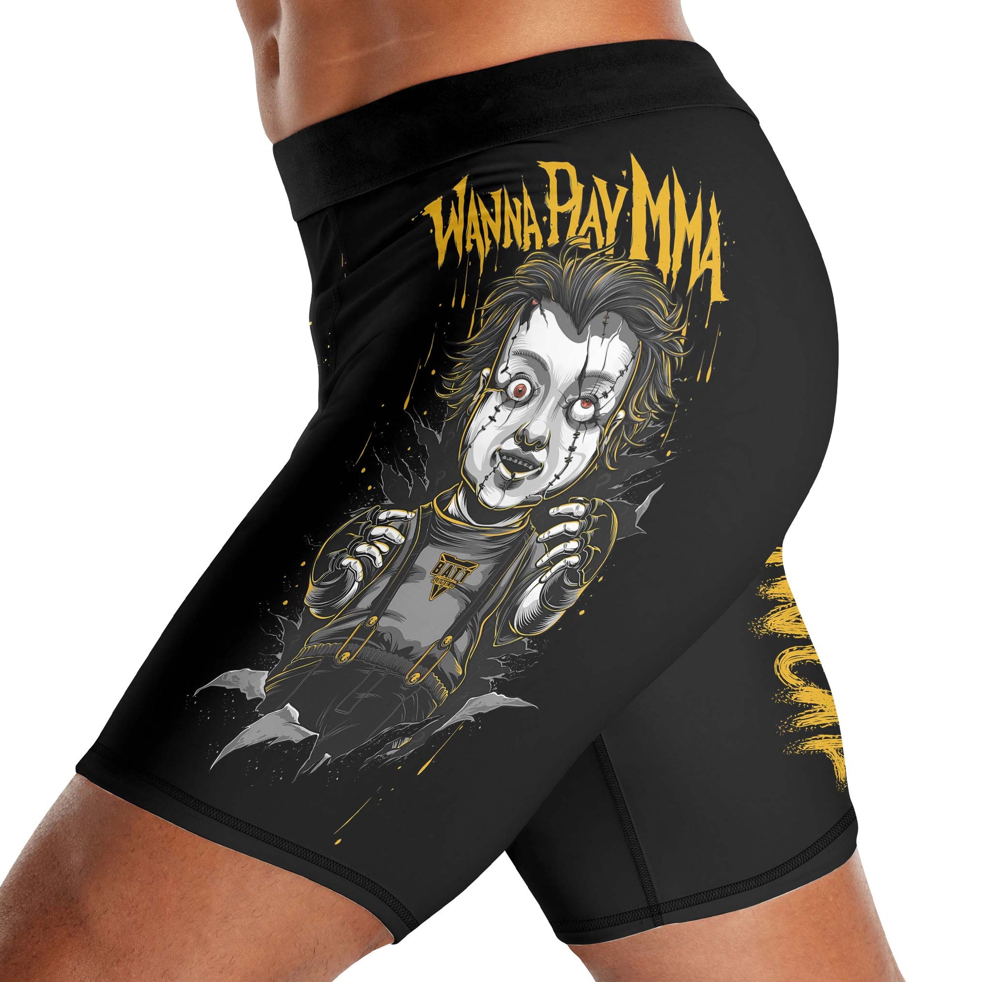 Chucky Wanna Play MMA Compression Shorts