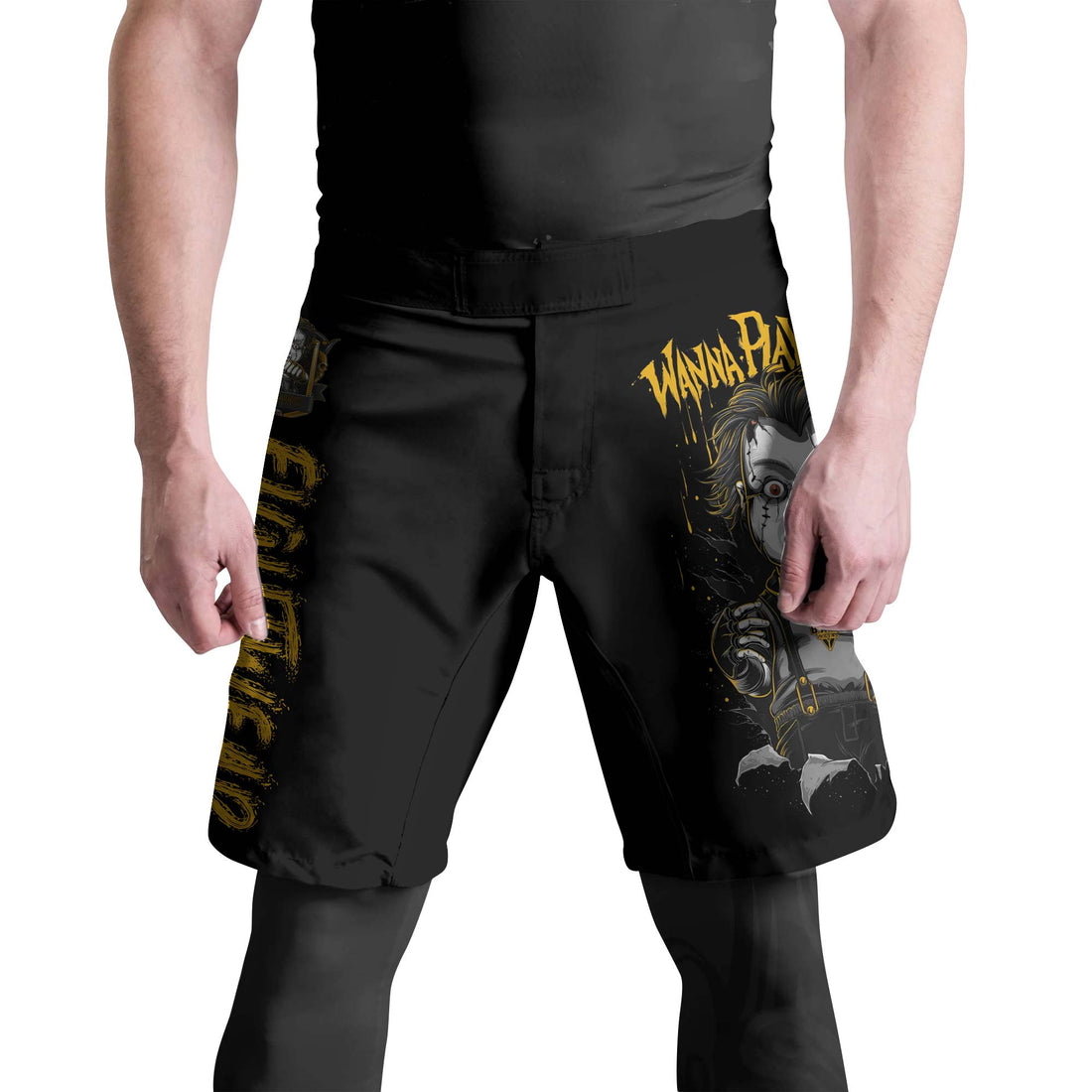 Chucky Wanna Play MMA Fight Shorts