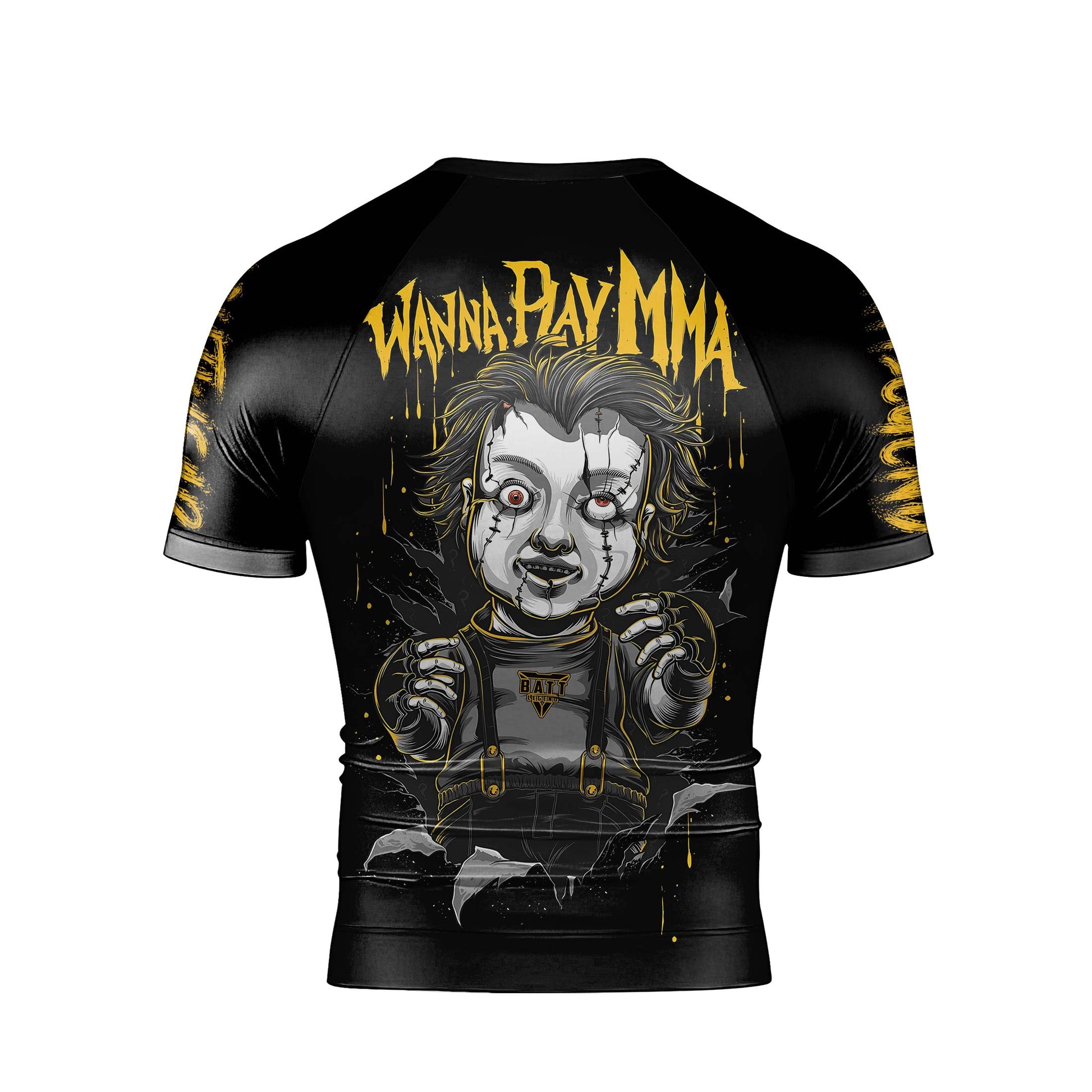 Chucky Wanna Play MMA Rash Guard