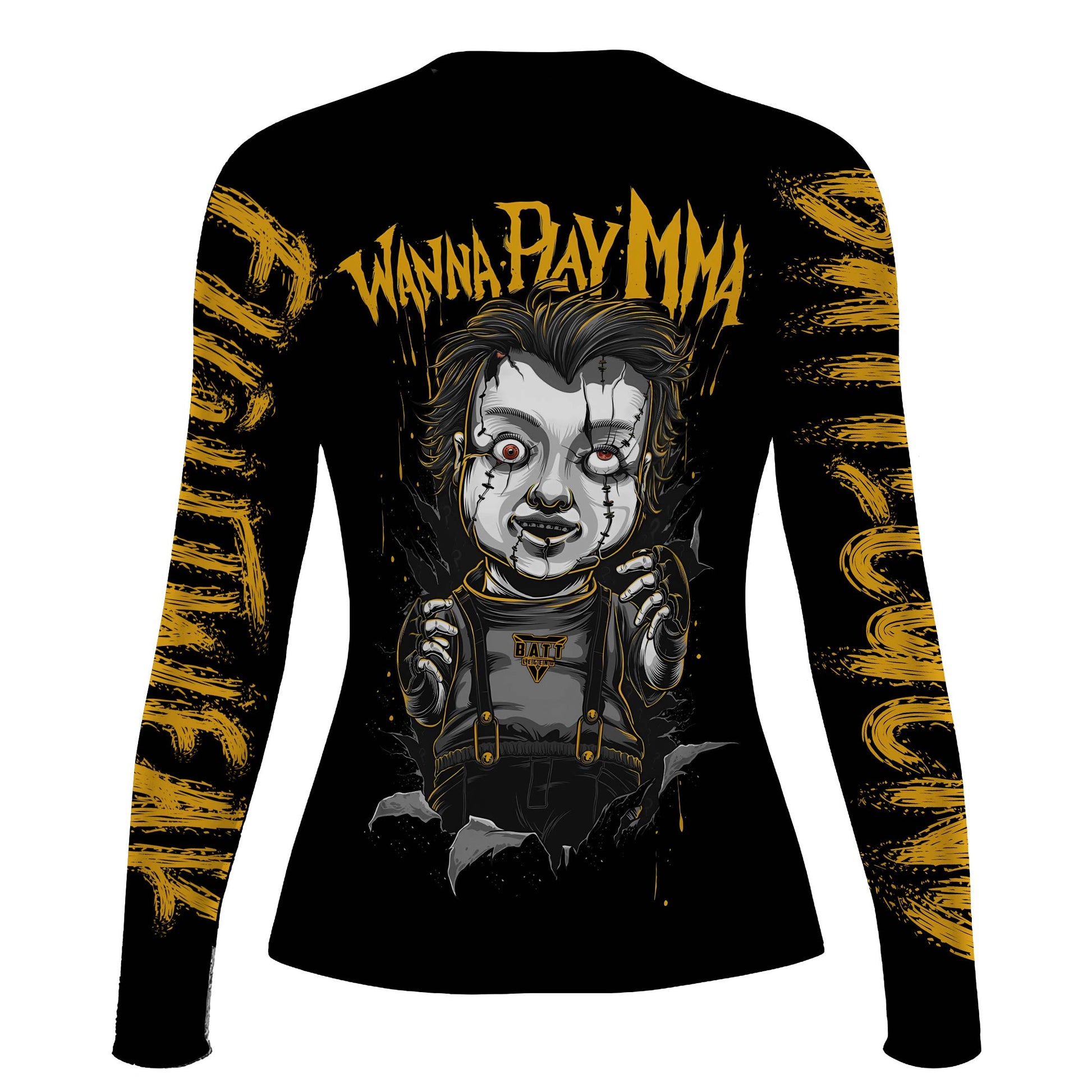 Chucky Wanna Play MMA Rash Guard