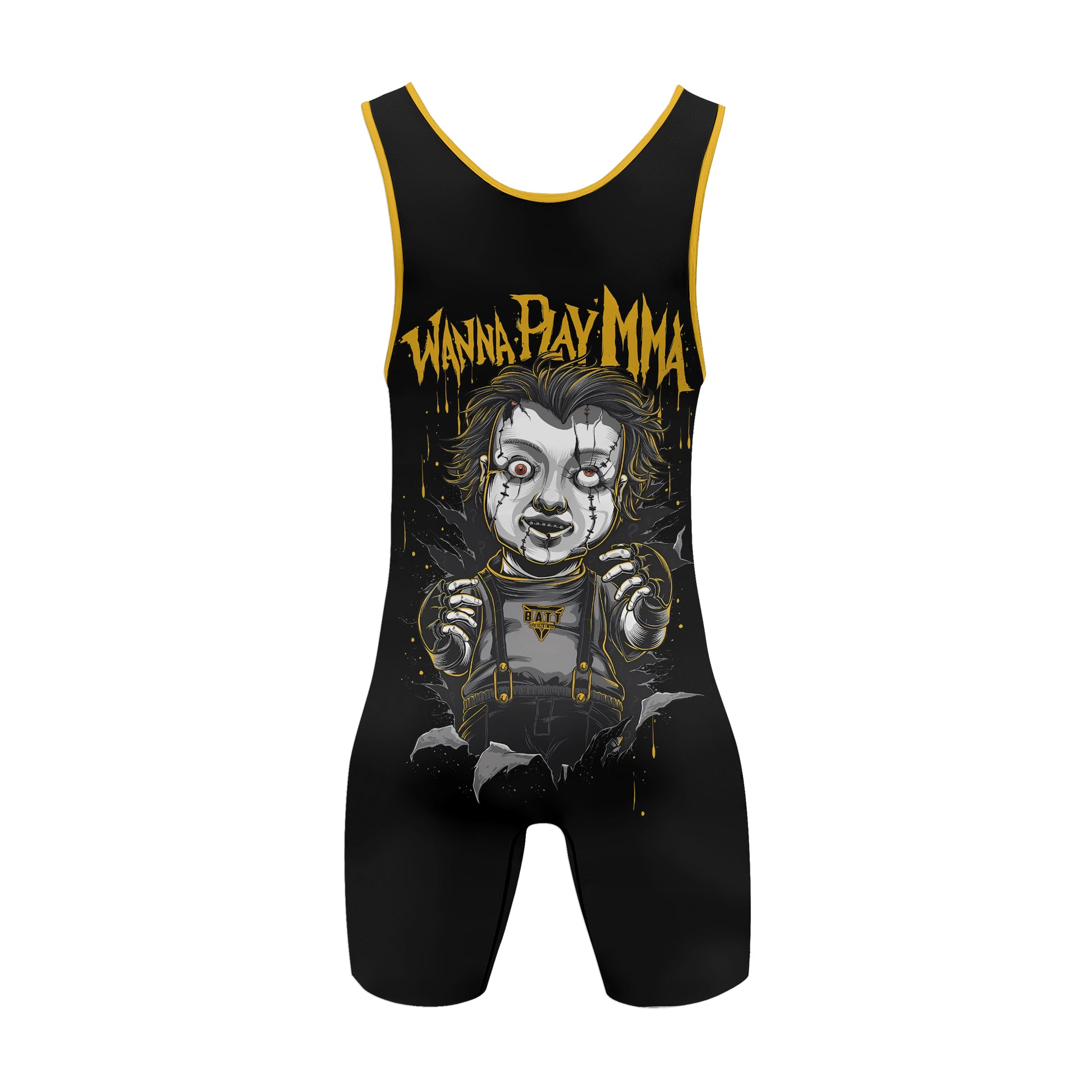 Chucky Wanna Play MMA Wrestling Singlet