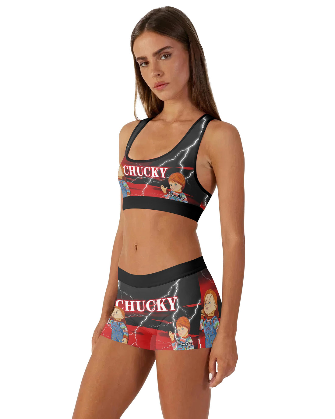 Chucky Wanna Play Women's Workout Set