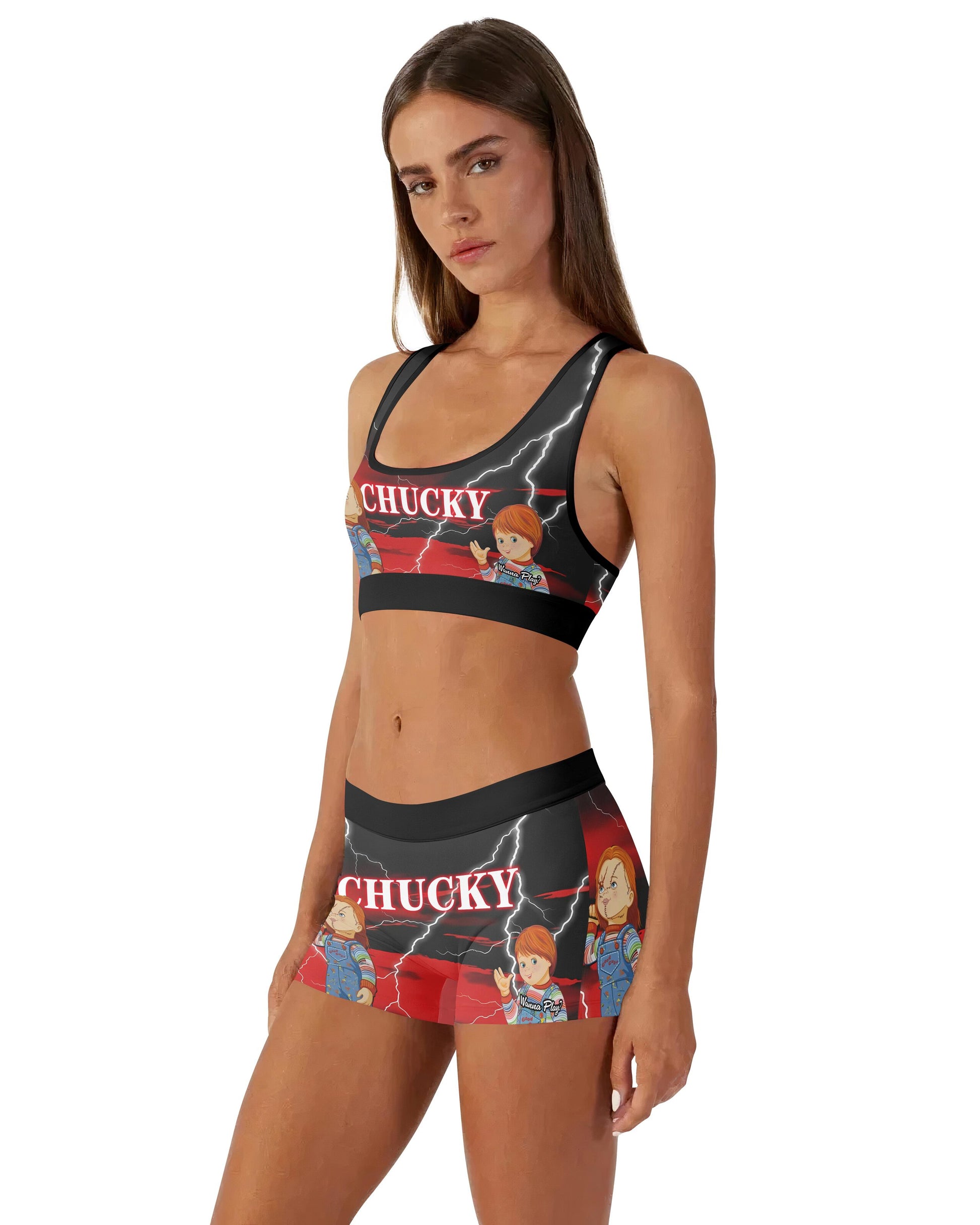 Chucky Wanna Play Women's Workout Set