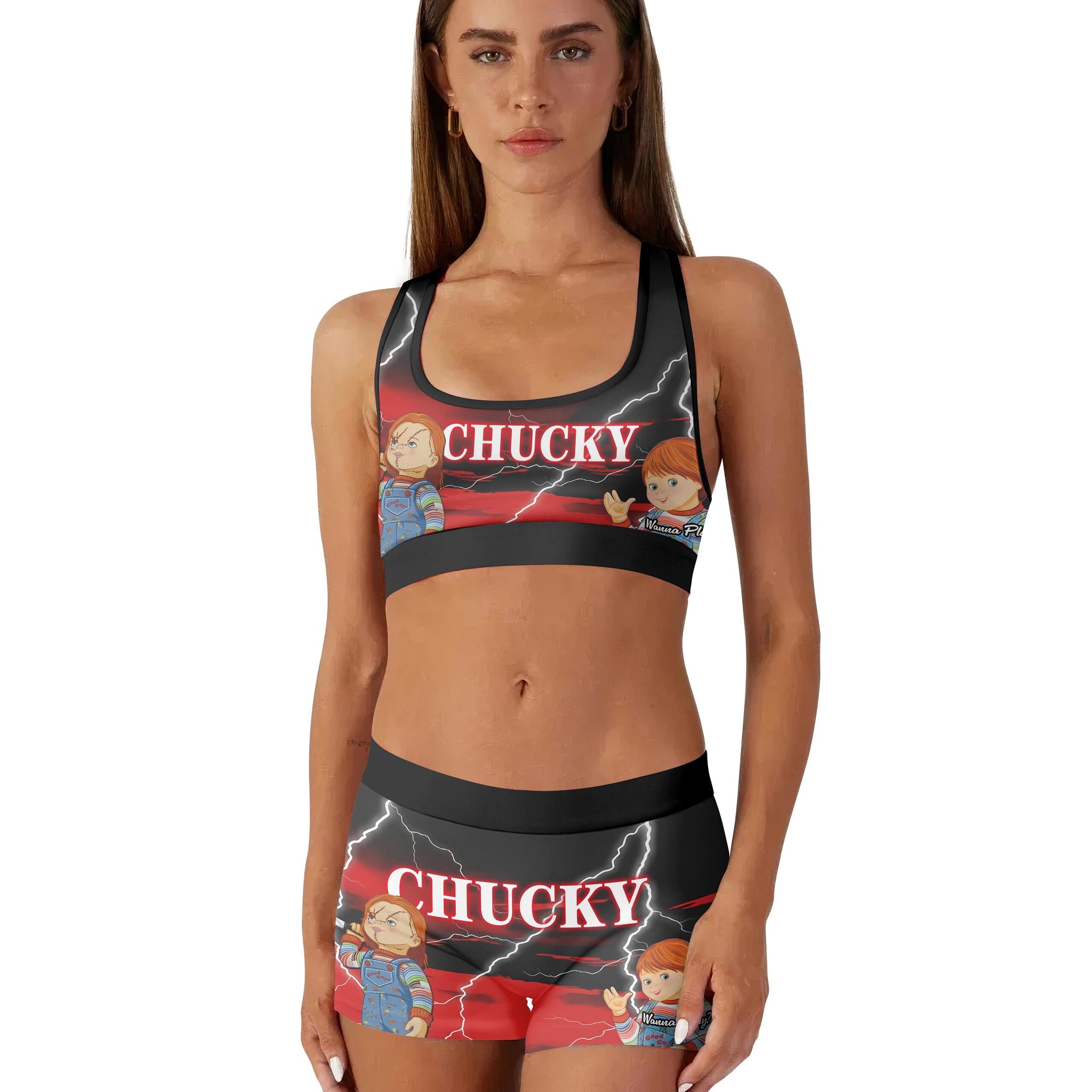 Chucky Wanna Play Women's Workout Set