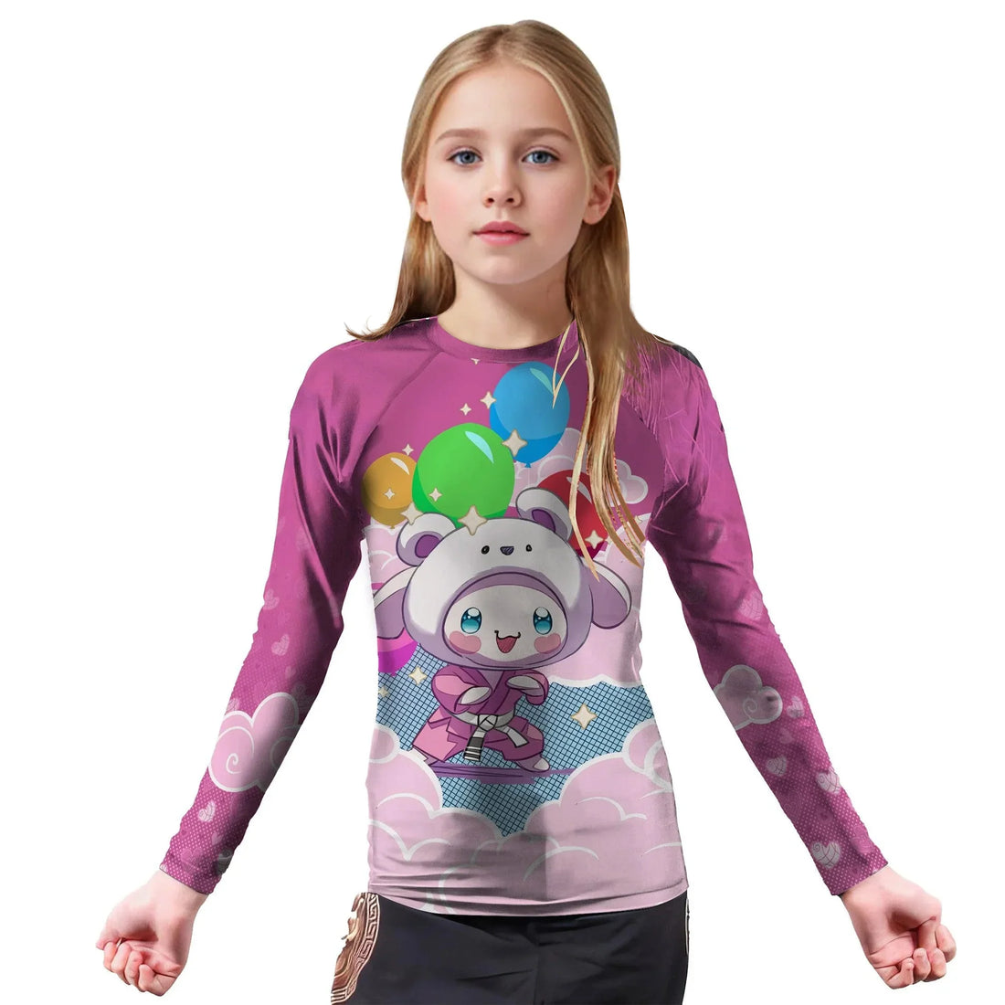 Cinna More Rolls Kids Rash Guard
