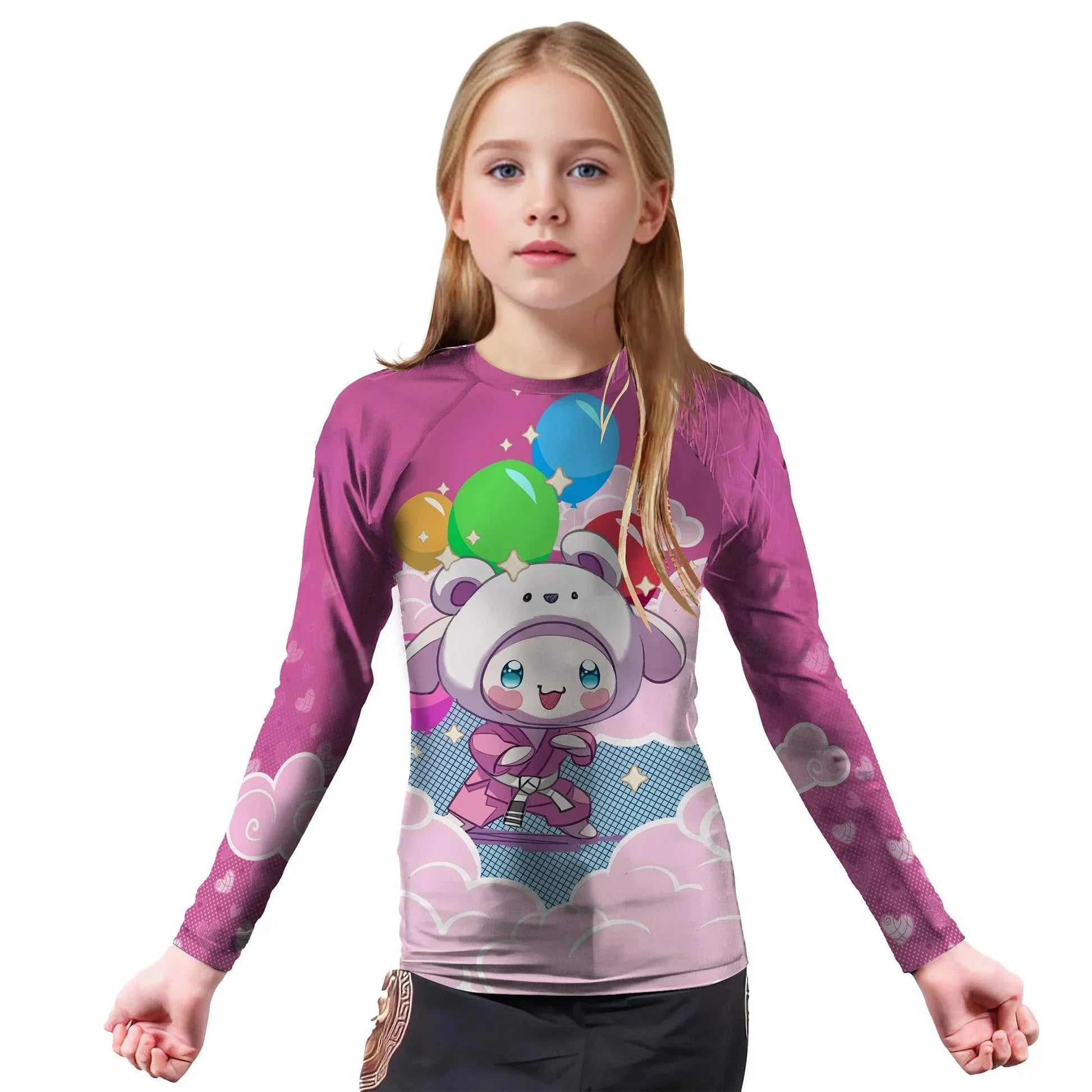 Cinna More Rolls Kids Rash Guard