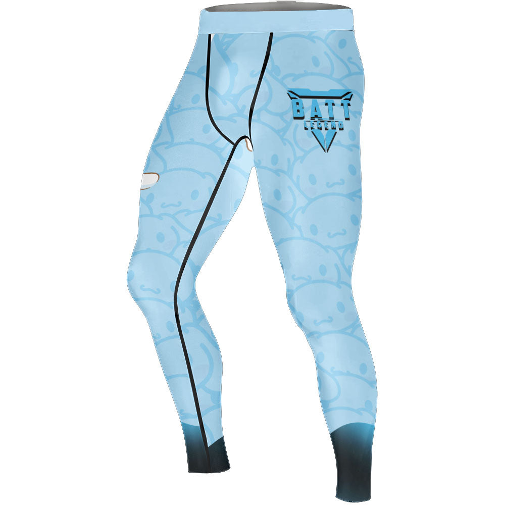 Cinnamoroll Jiu Jitsu Men's Compression Leggings