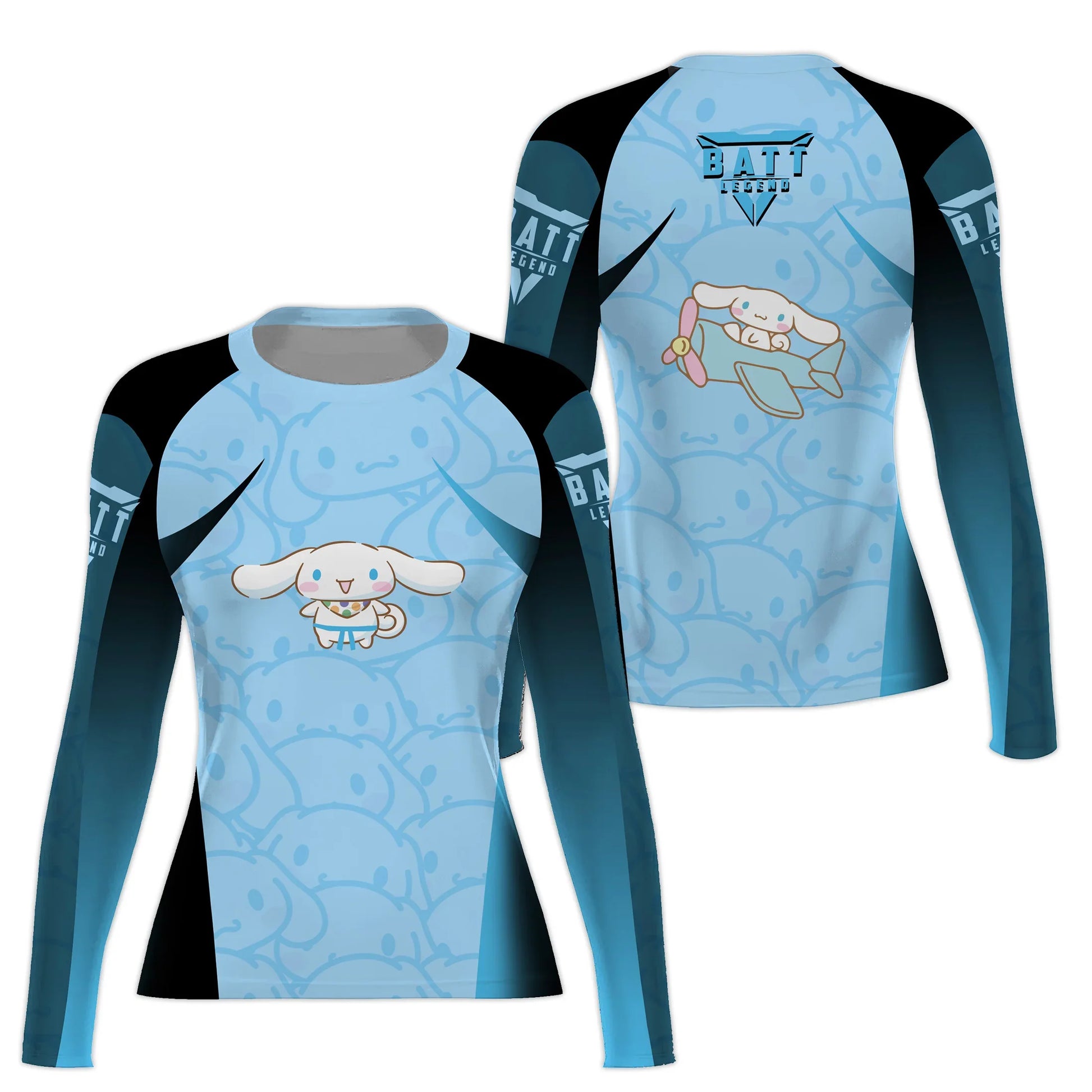 Cinnamoroll Jiu Jitsu Rash Guard