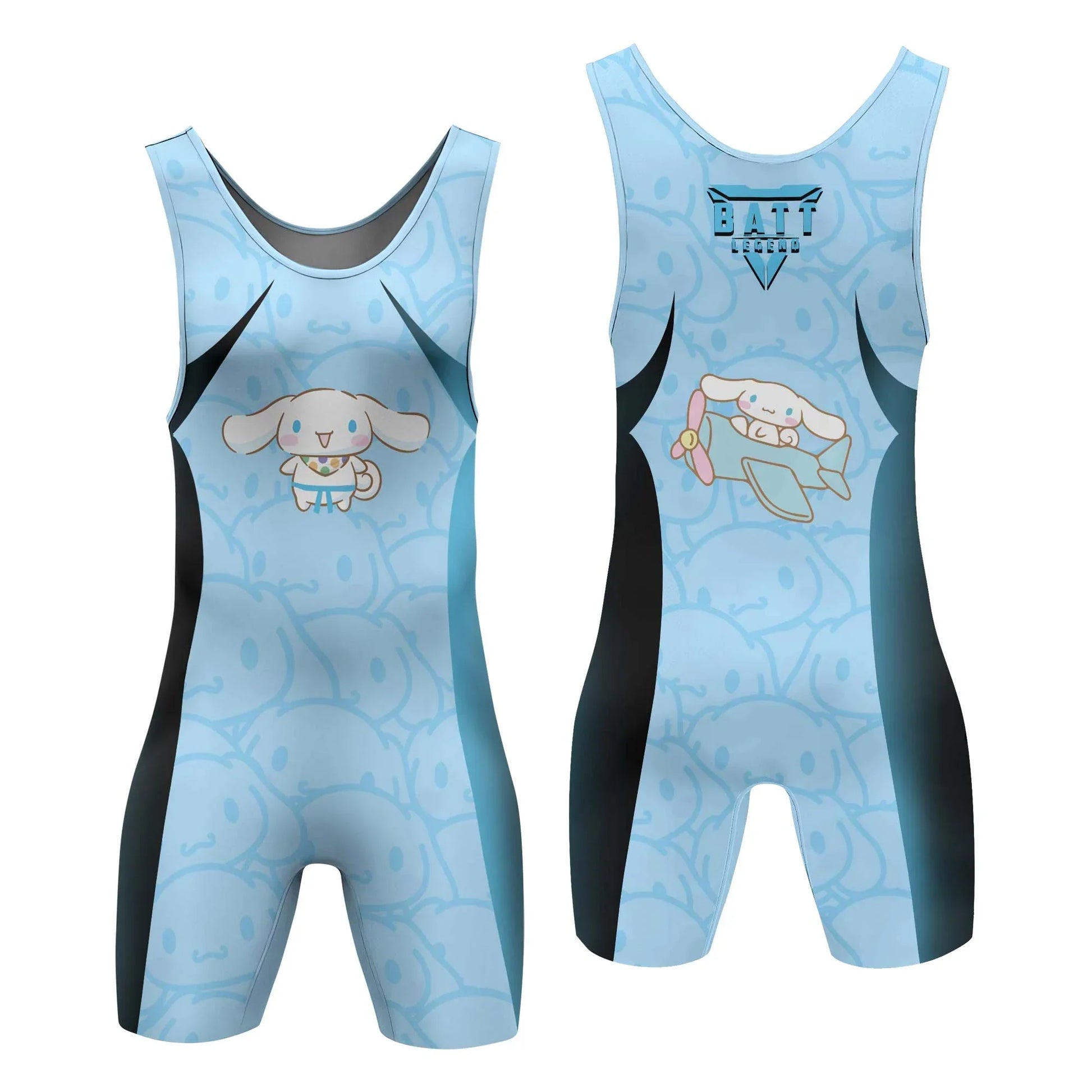 Cinnamoroll Jiu Jitsu Wrestling Singlet