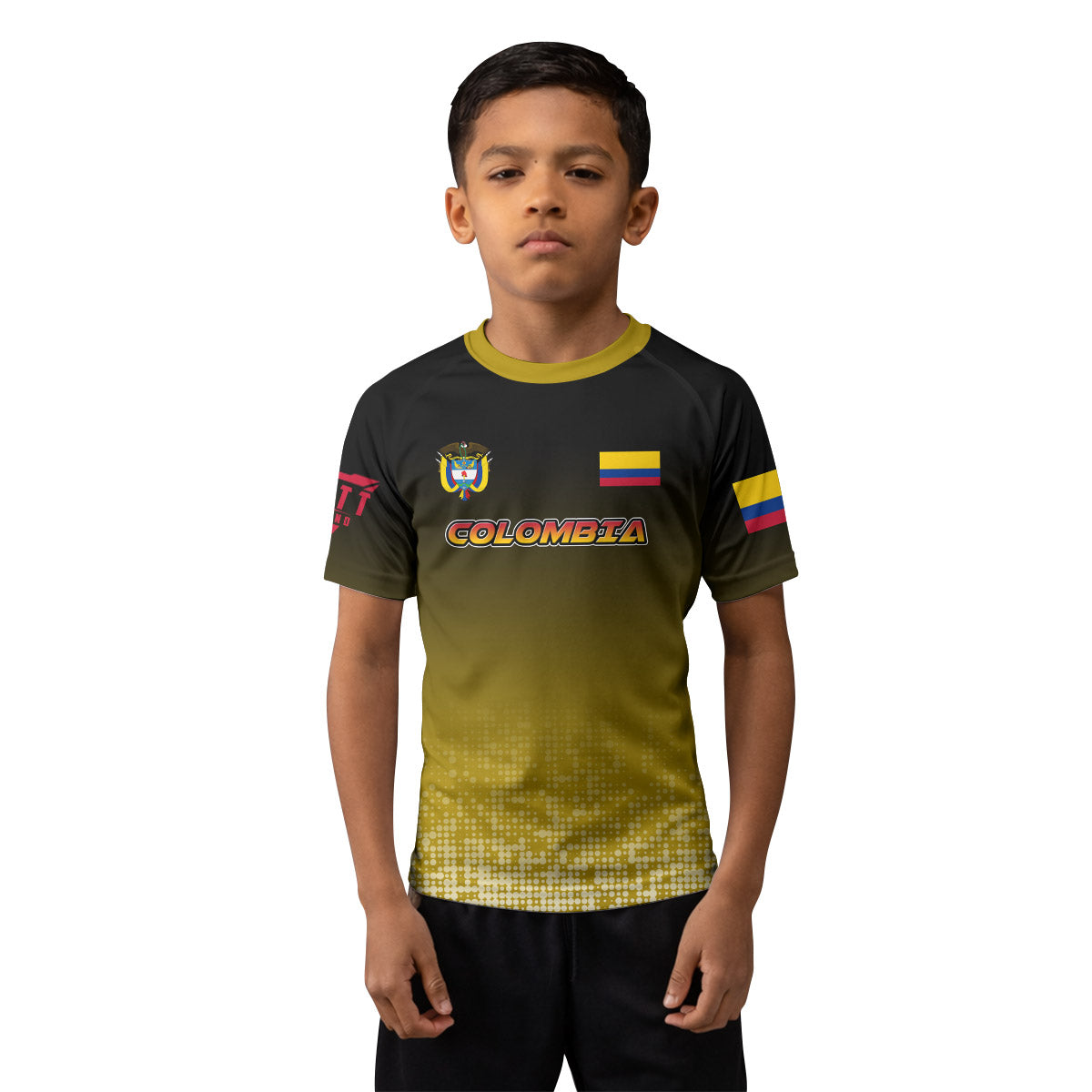 Colombia Halftone Kids Rash Guard