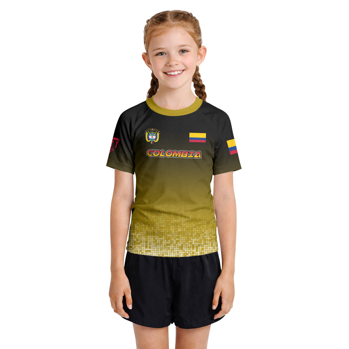 Colombia Halftone Kids Rash Guard