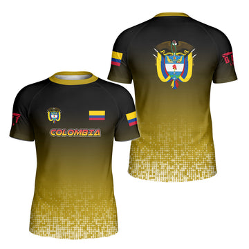 Colombia Halftone Kids Rash Guard