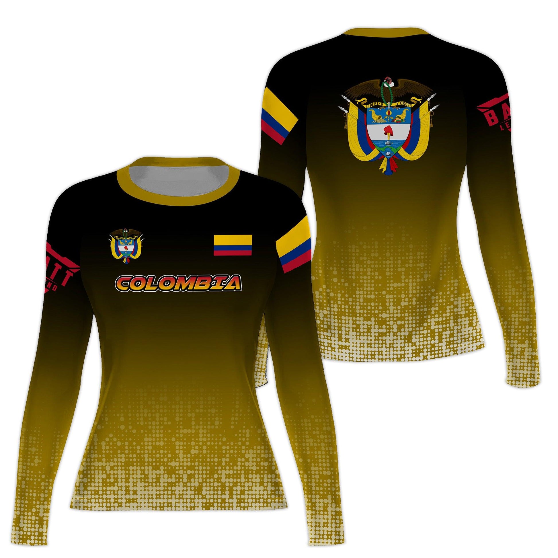 Colombia Halftone Rash Guard