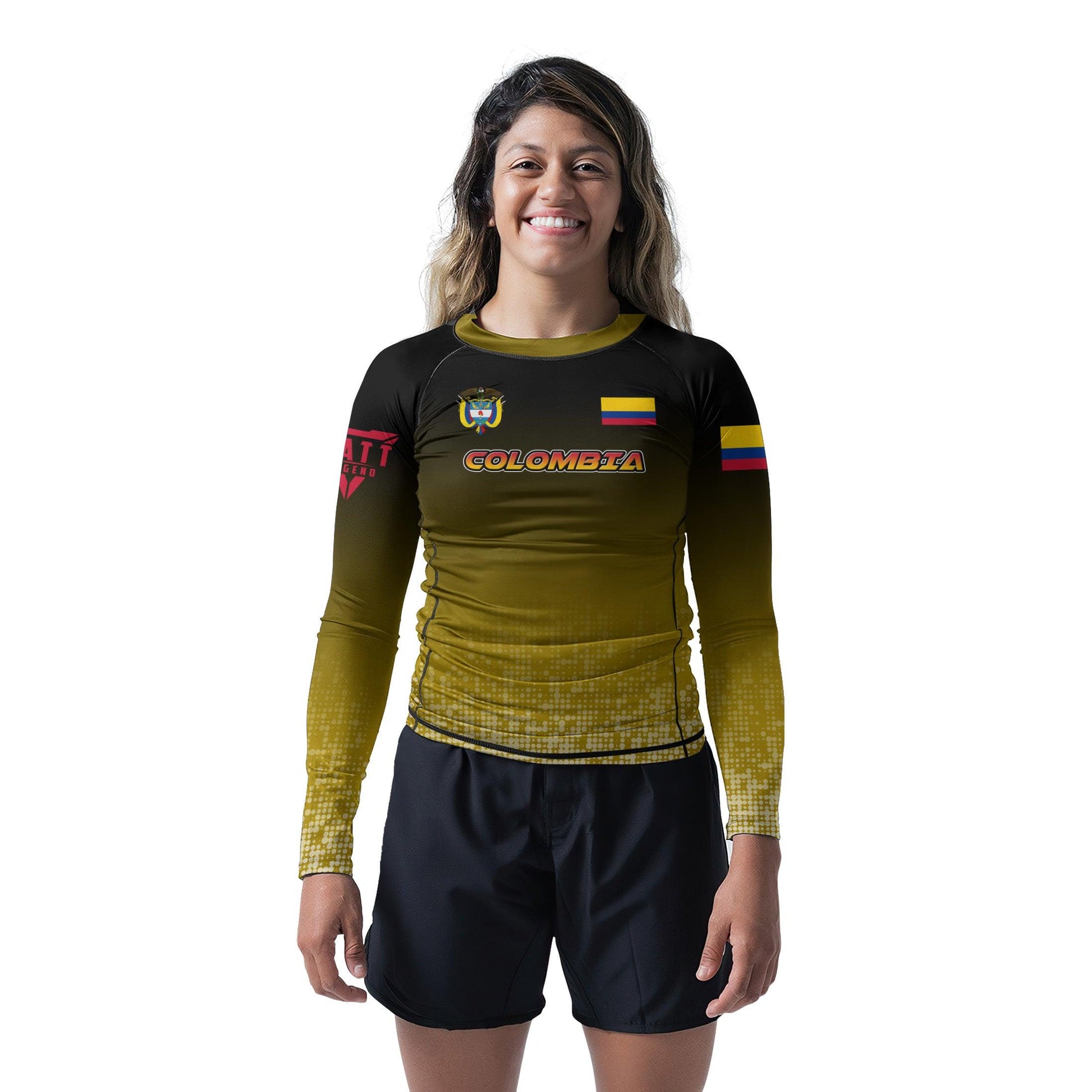 Colombia Halftone Rash Guard