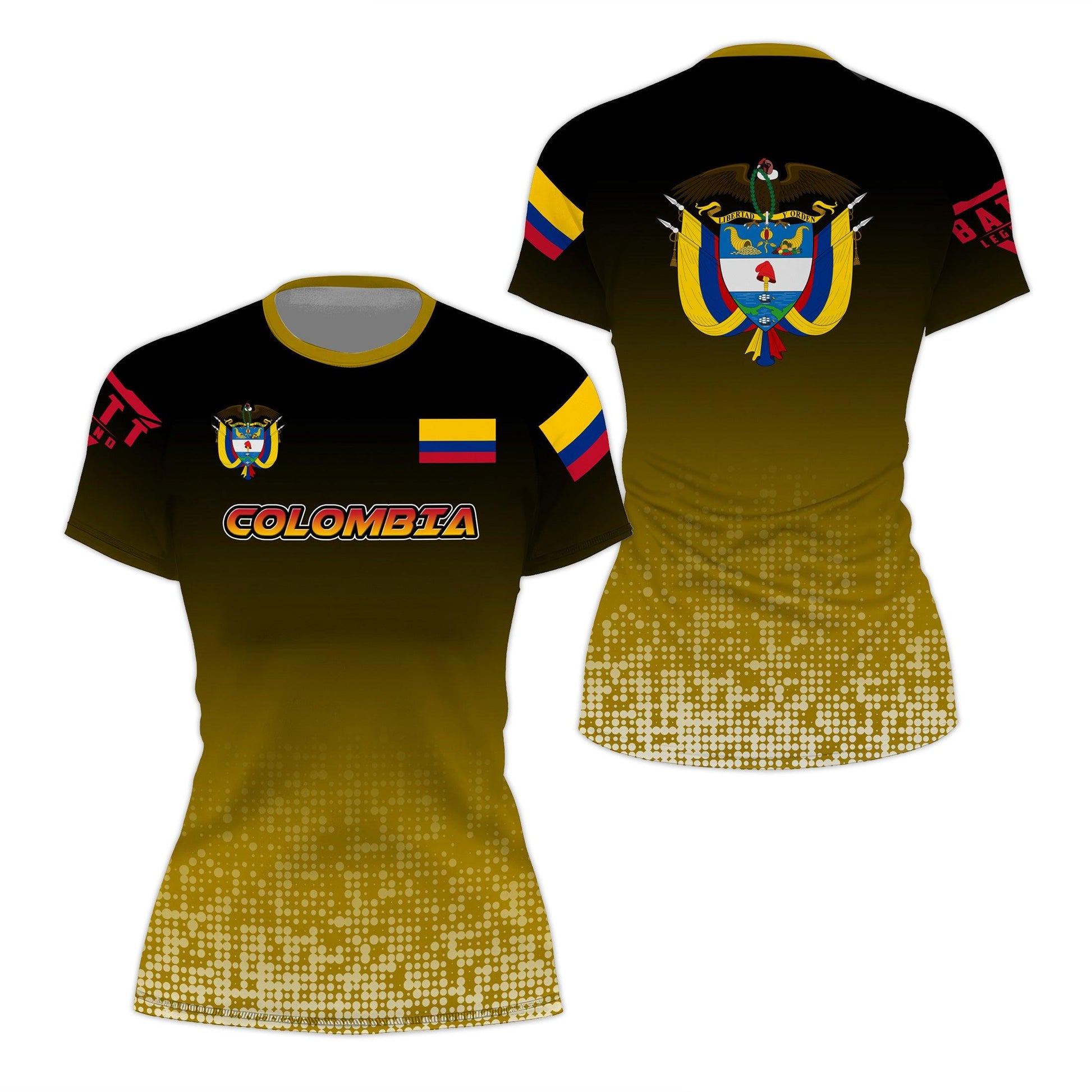 Colombia Halftone Rash Guard