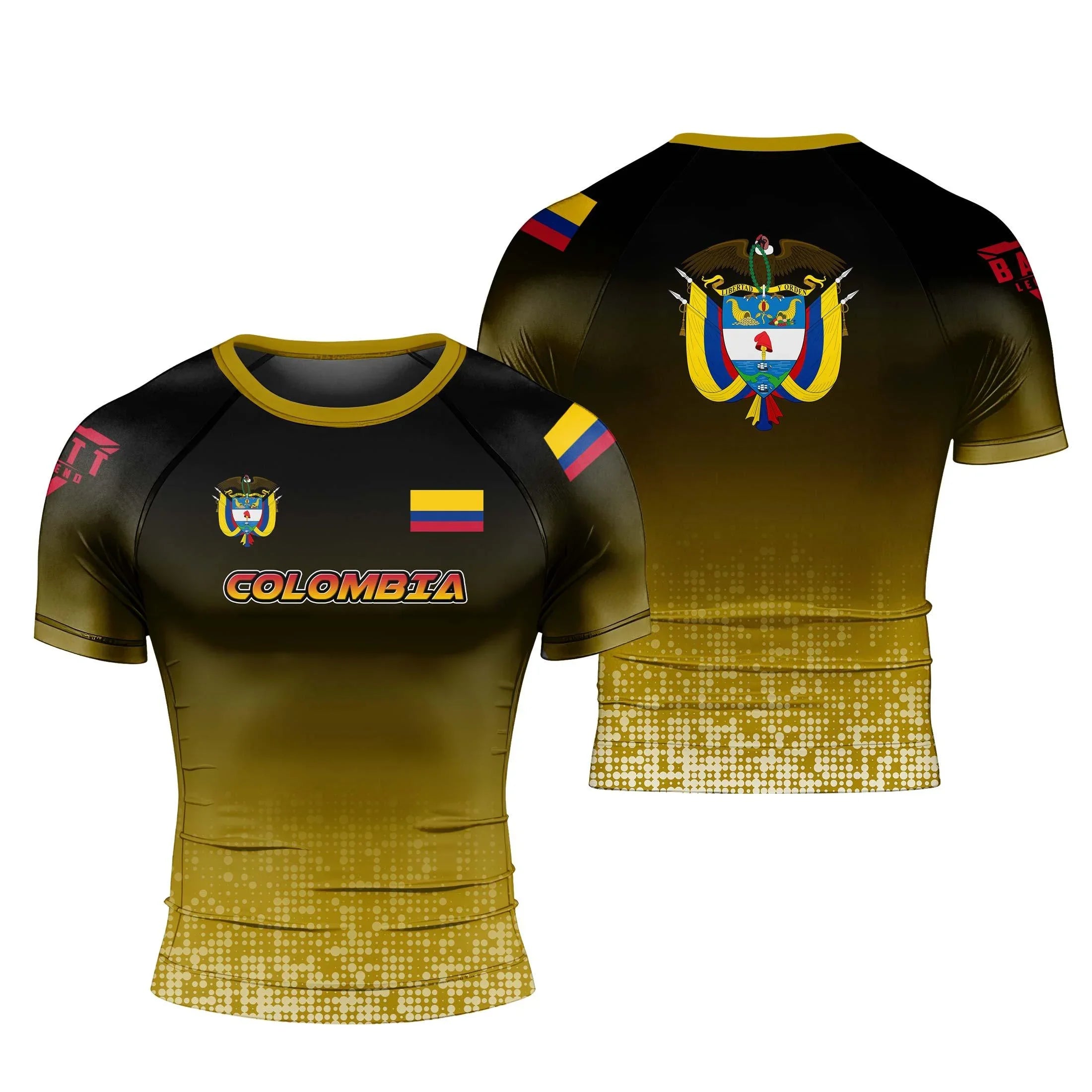 Colombia Halftone Rash Guard - Athletic & Stylish
