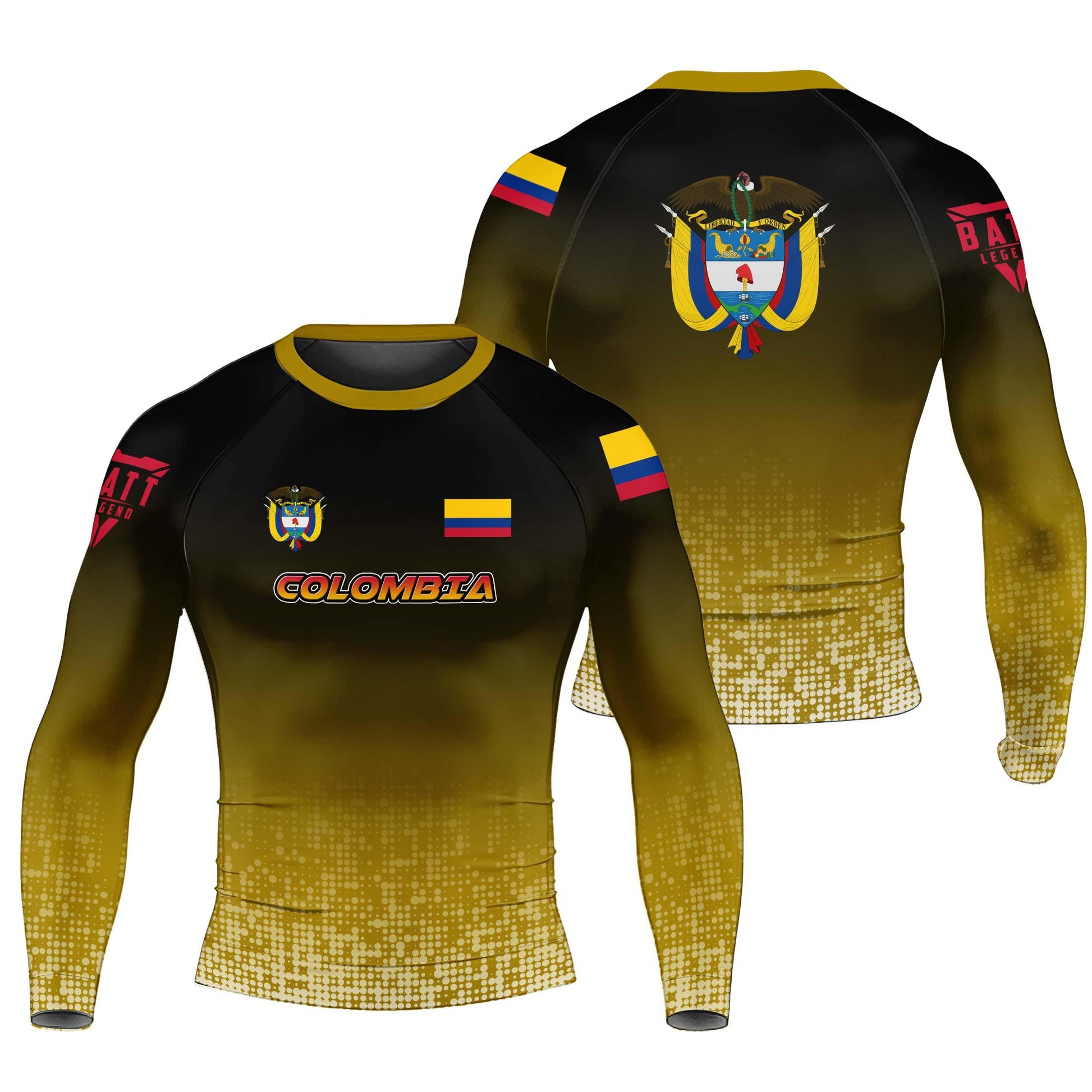 Colombia Halftone Rash Guard