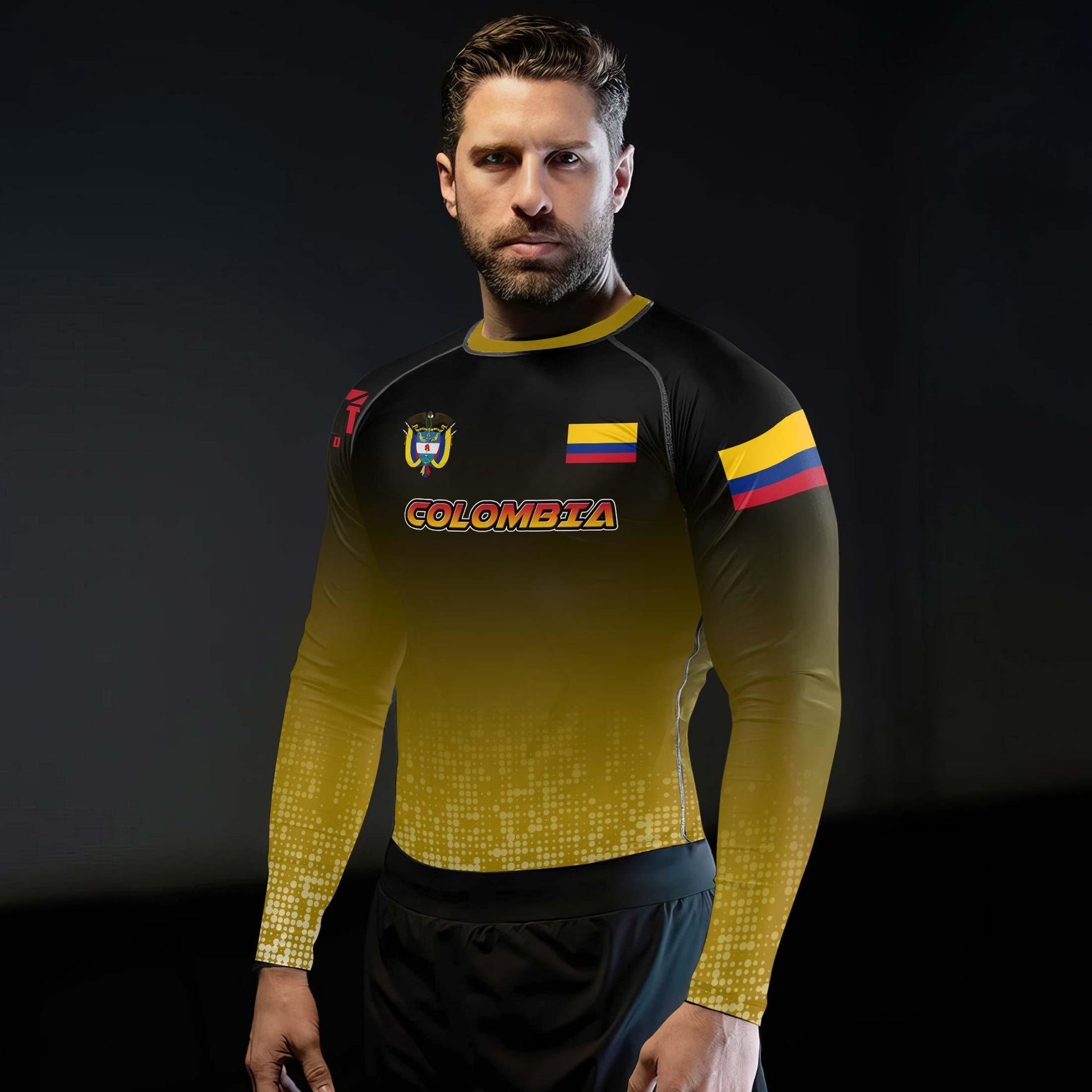 Colombia Halftone Rash Guard