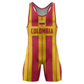 Colombia Heritage Force Wrestling Singlet