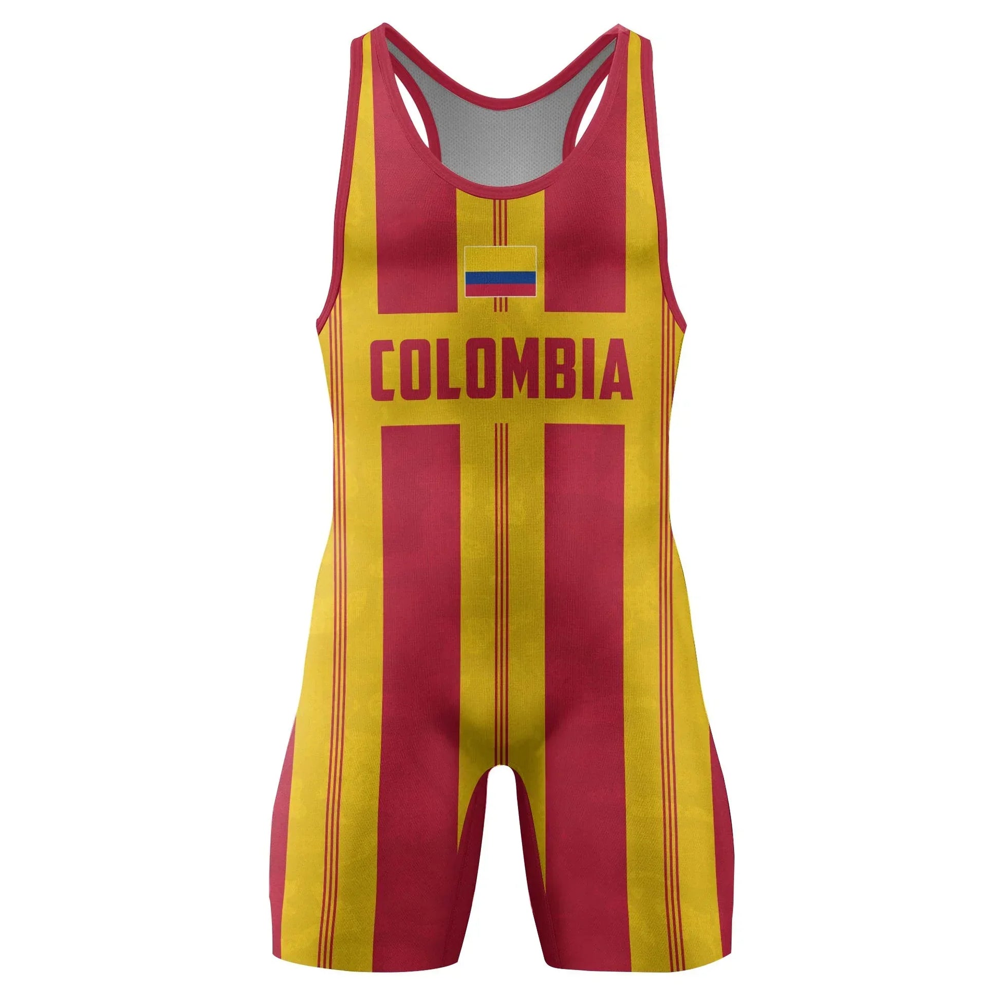 Colombia Heritage Force Wrestling Singlet