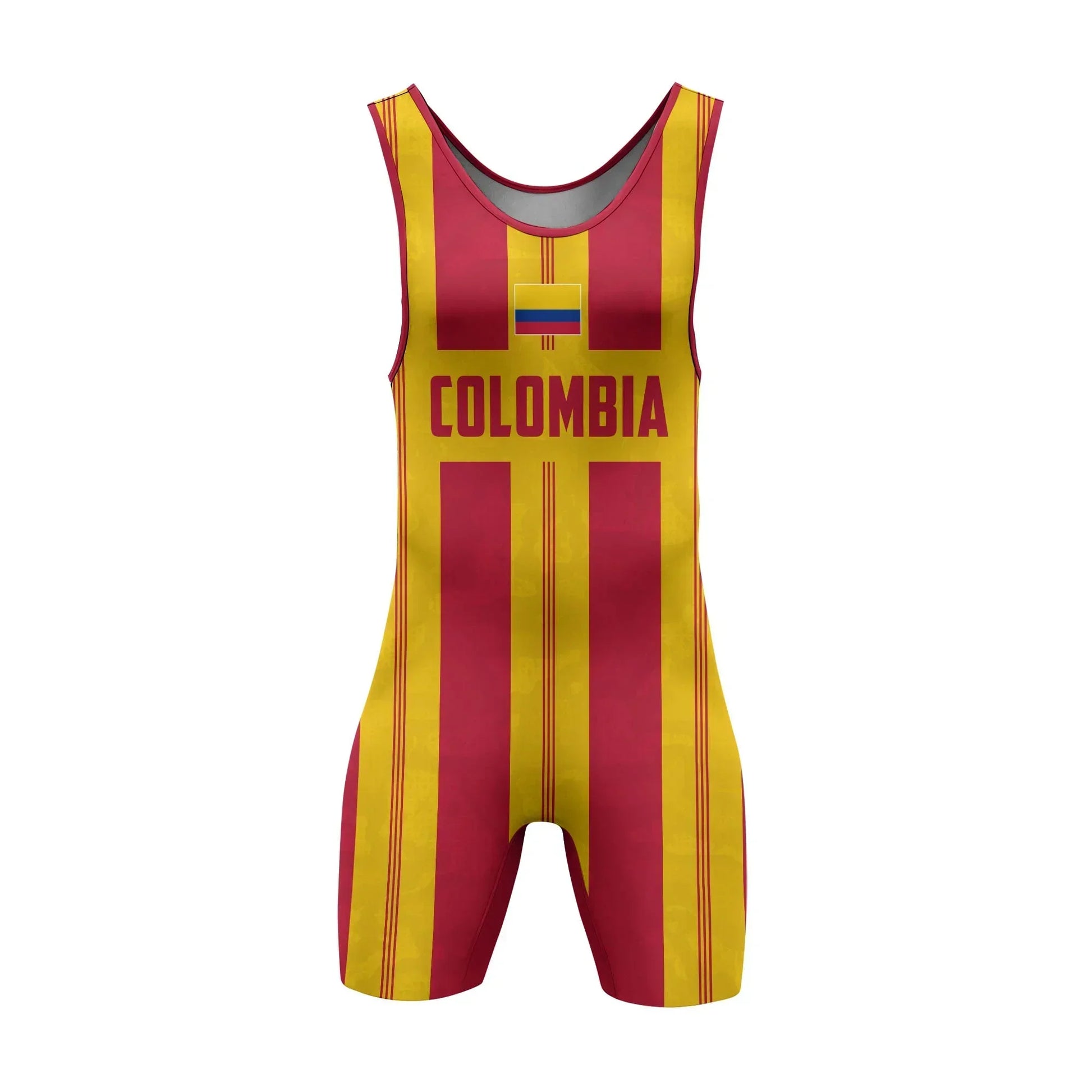 Colombia Heritage Force Wrestling Singlet