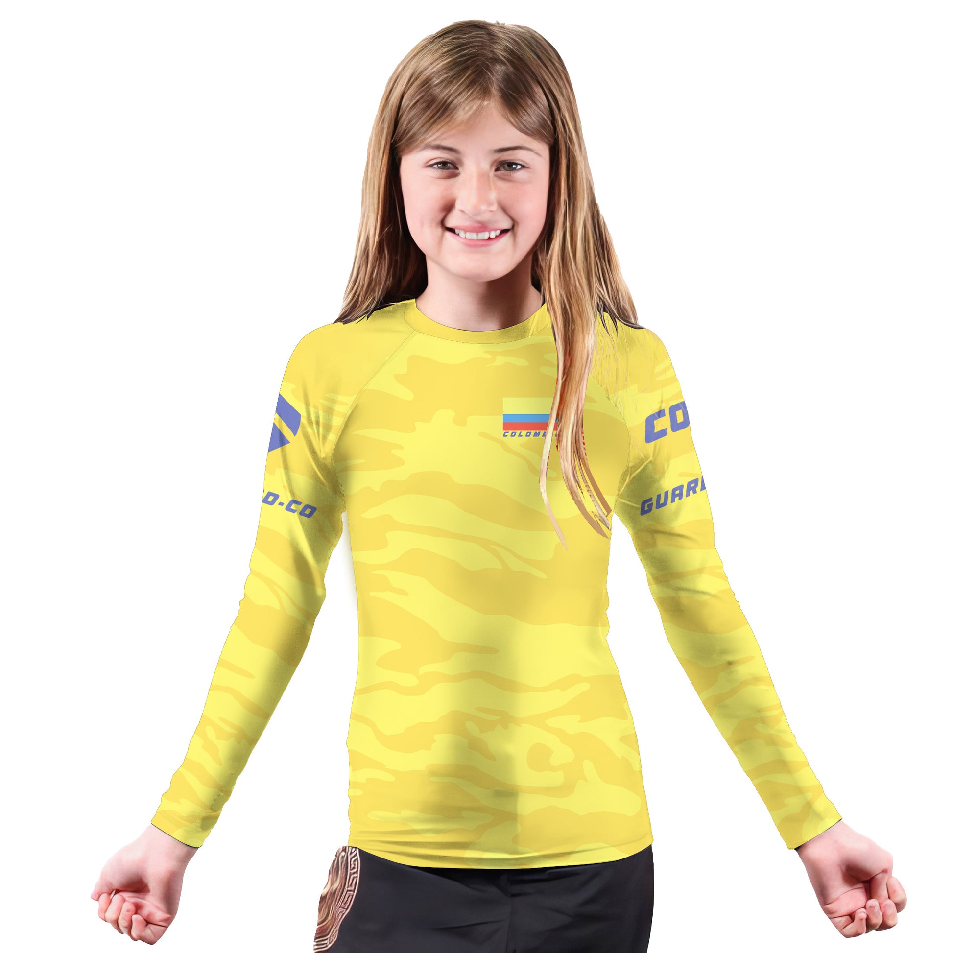 Colombia Kids Rash Guard