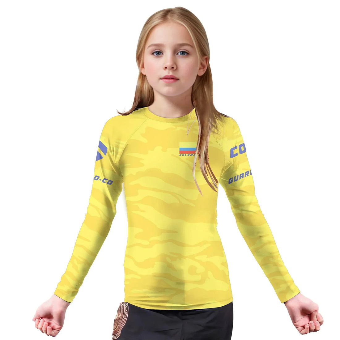 Colombia Kids Rash Guard