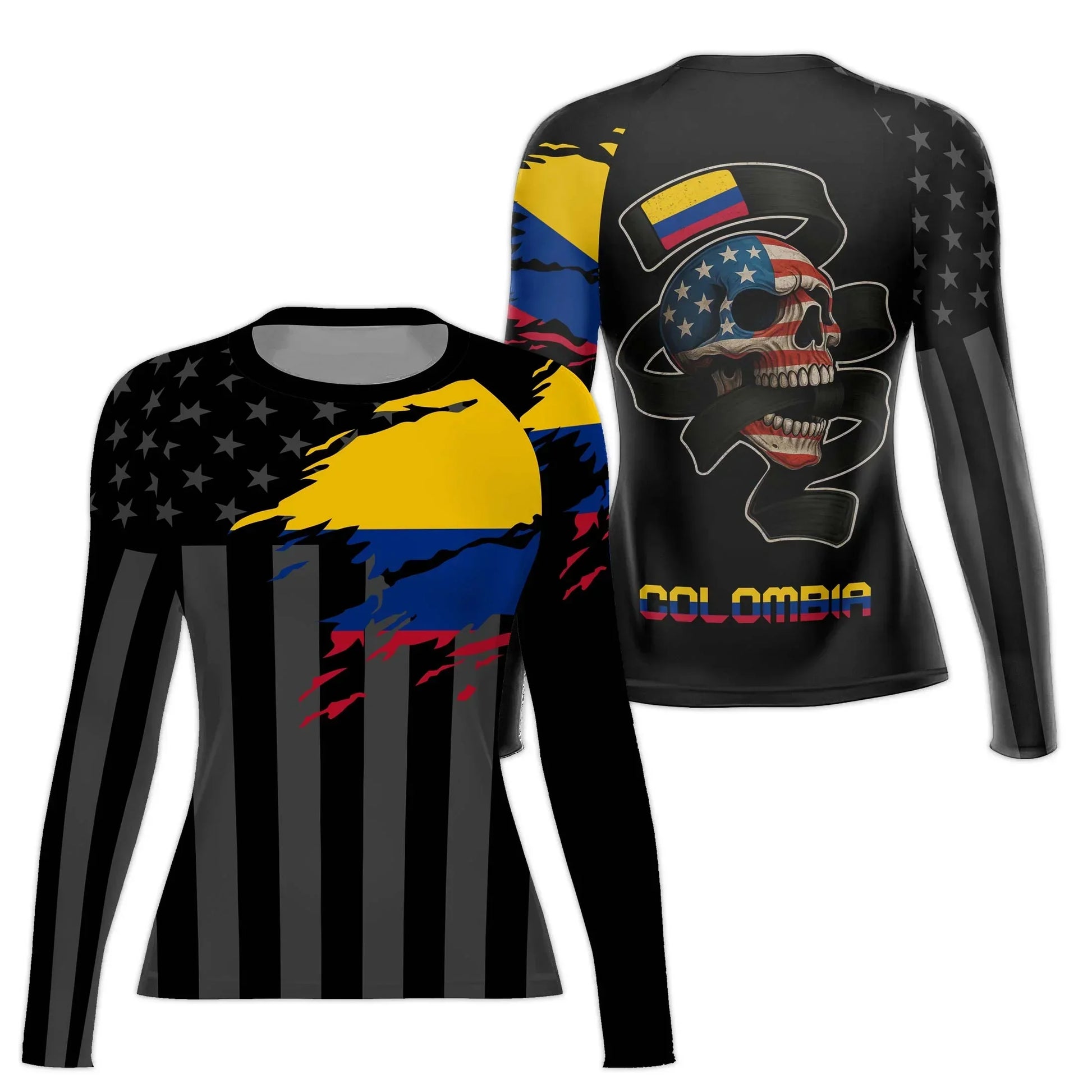 Colombia Phantom Division Rash Guard