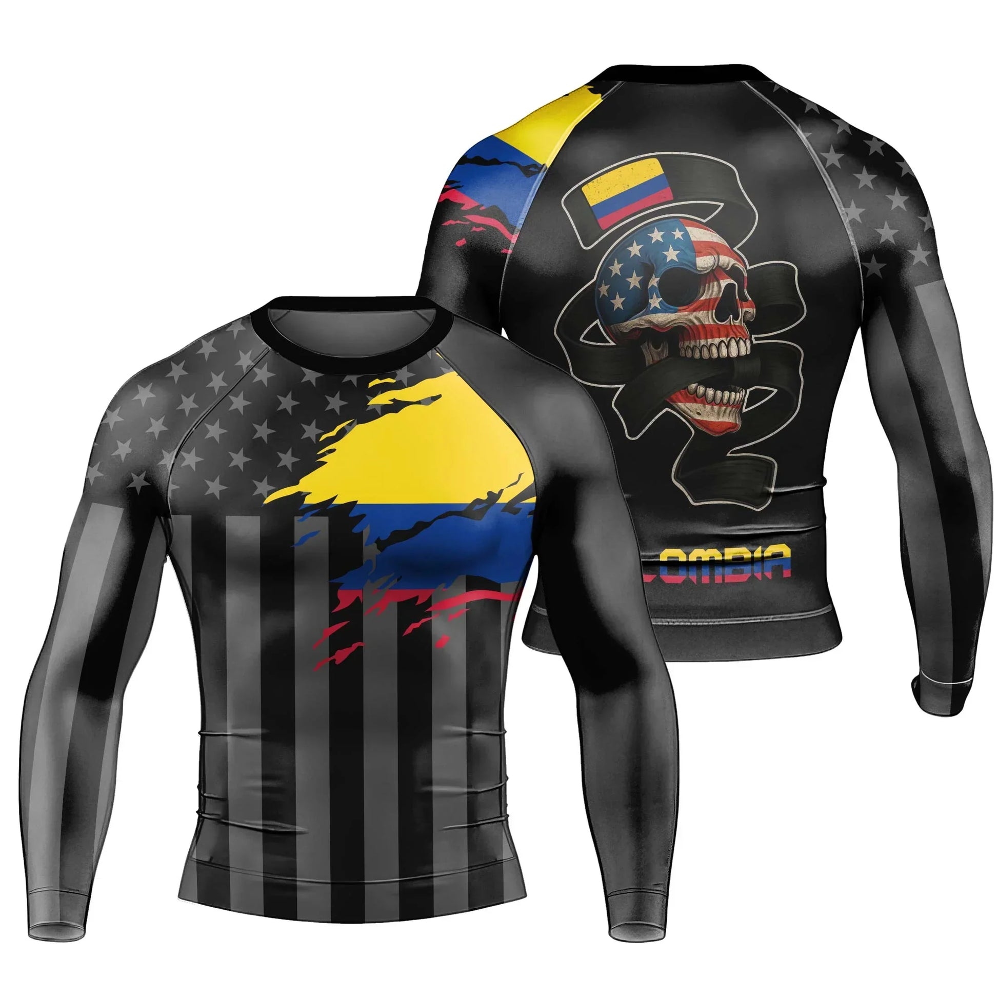 Colombia Phantom Division Rash Guard