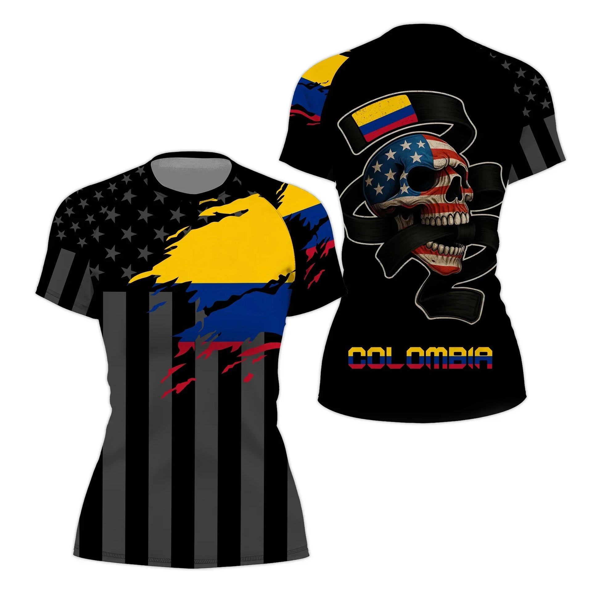 Colombia Phantom Division Rash Guard